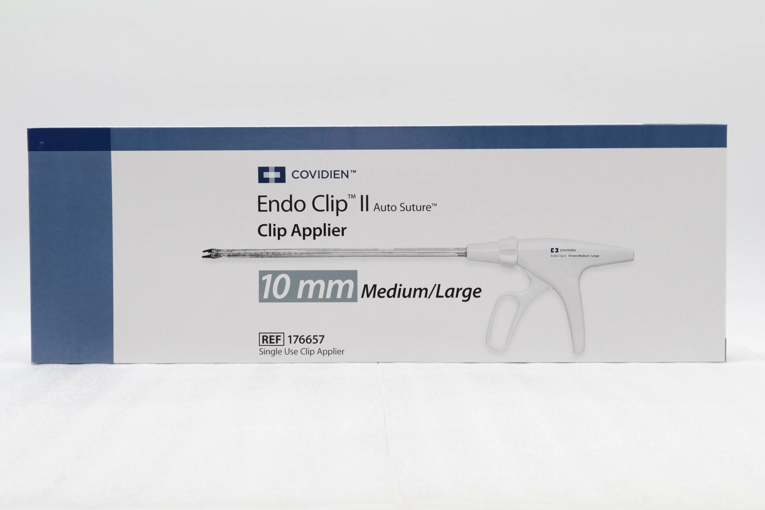 Covidien | 176657 | Endo Clip II Auto Suture Single Use Clip Applier 10mm Medium/Large