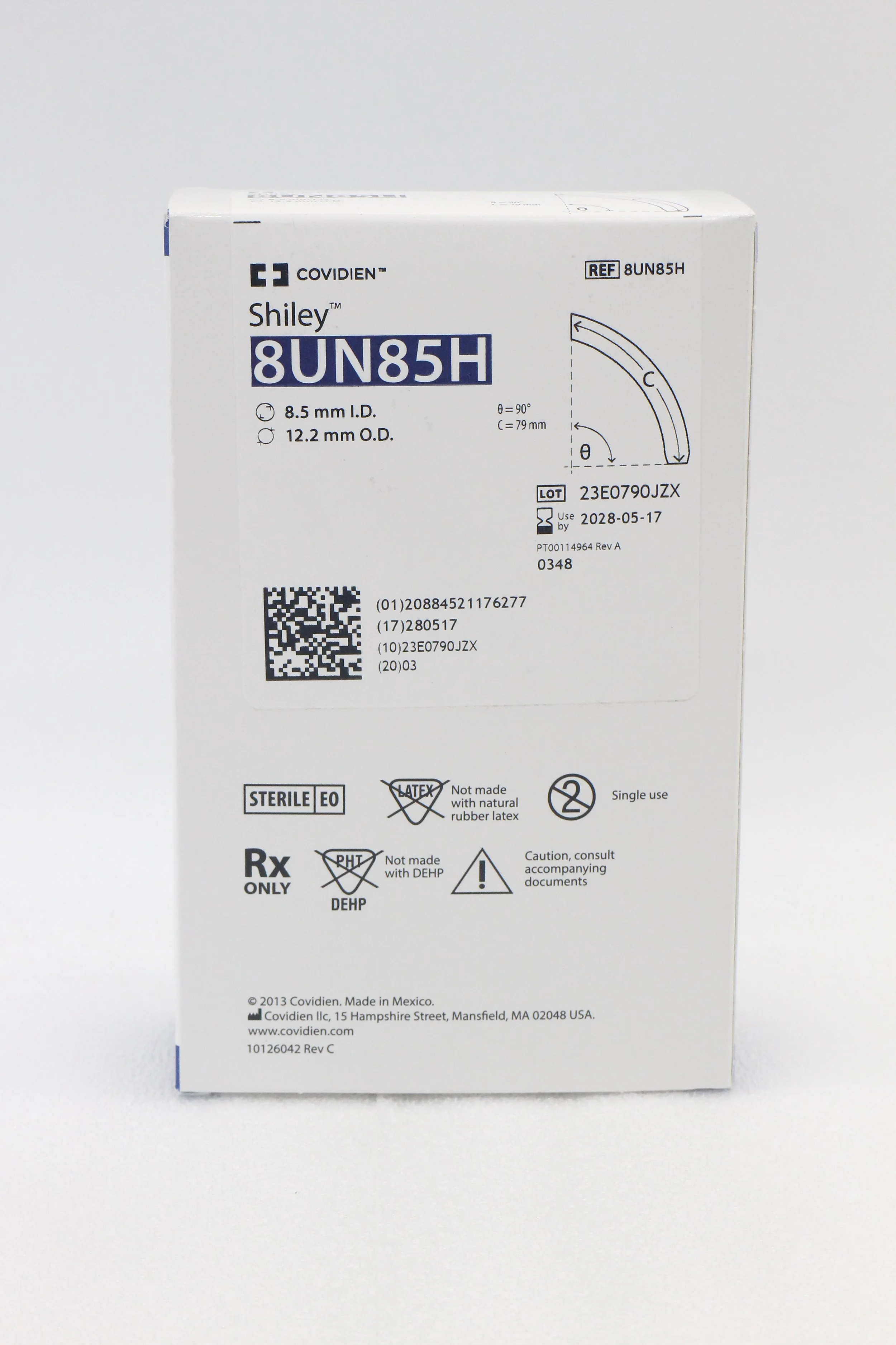 Covidien | 8UN85H | IN-DATE | EACHES | Shiley Adult Flexible Tracheostomy Tube Cuffless Disposable Inner Cannula