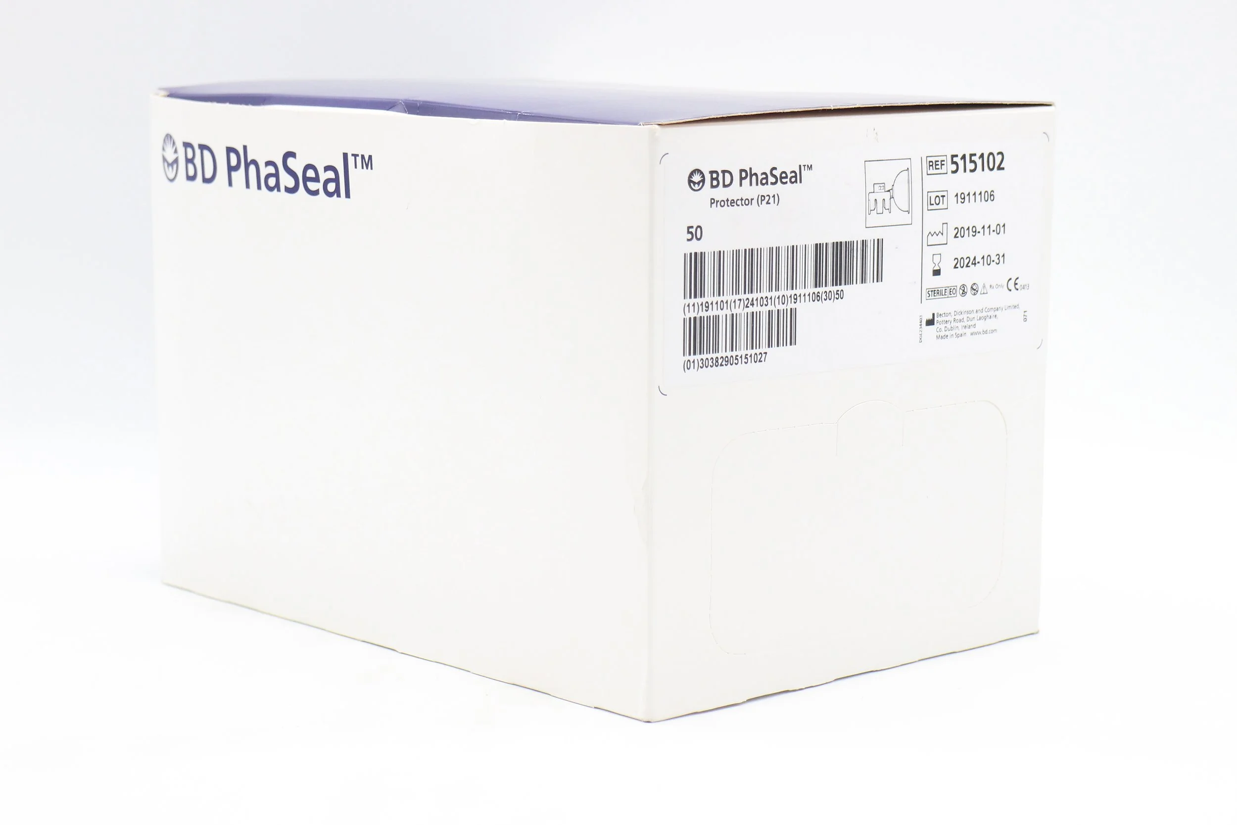 BD | 515102 | Box of 50 | PhaSeal Protector P21