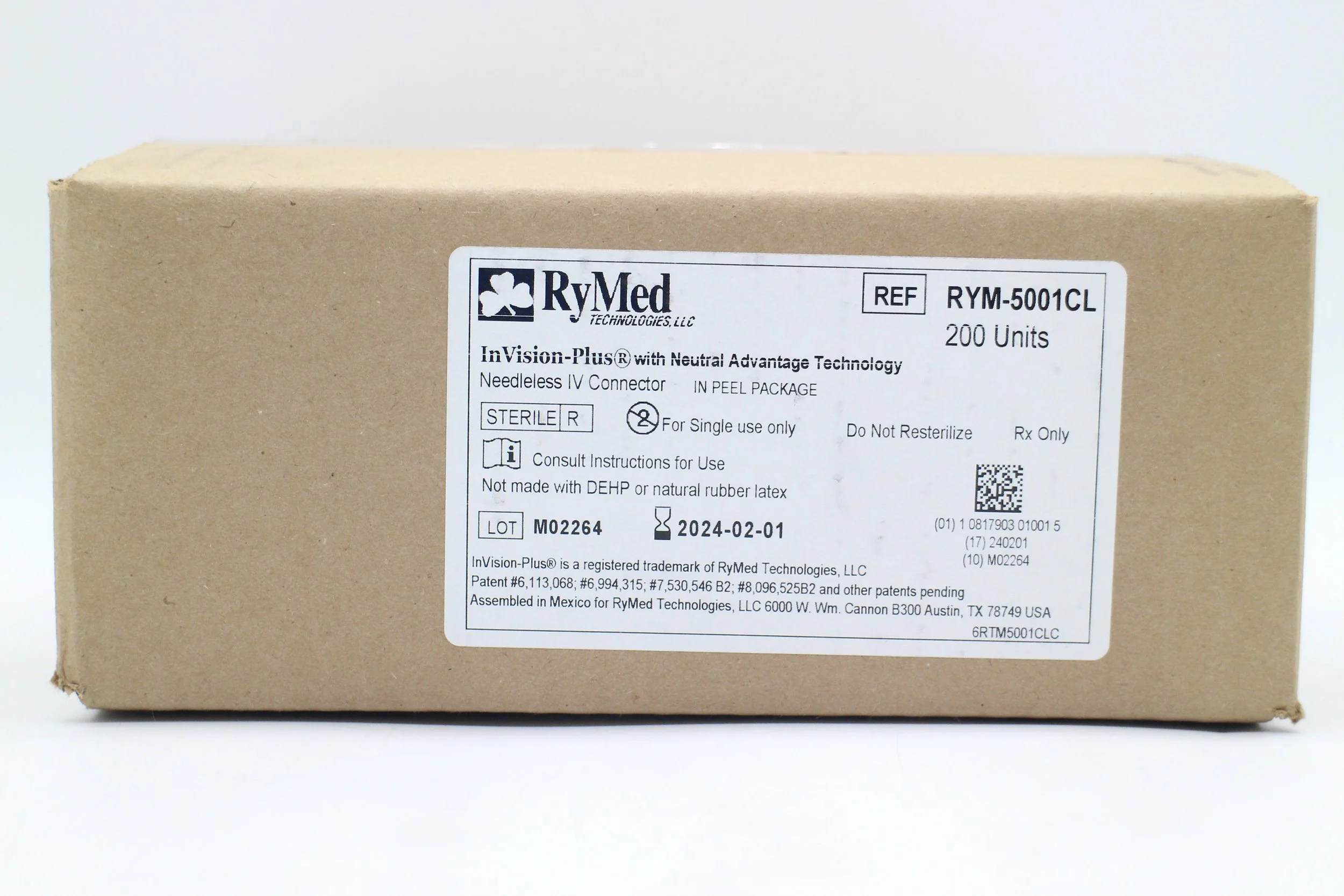 RyMed | RYM-5001CL | EXPIRED | Box of 200