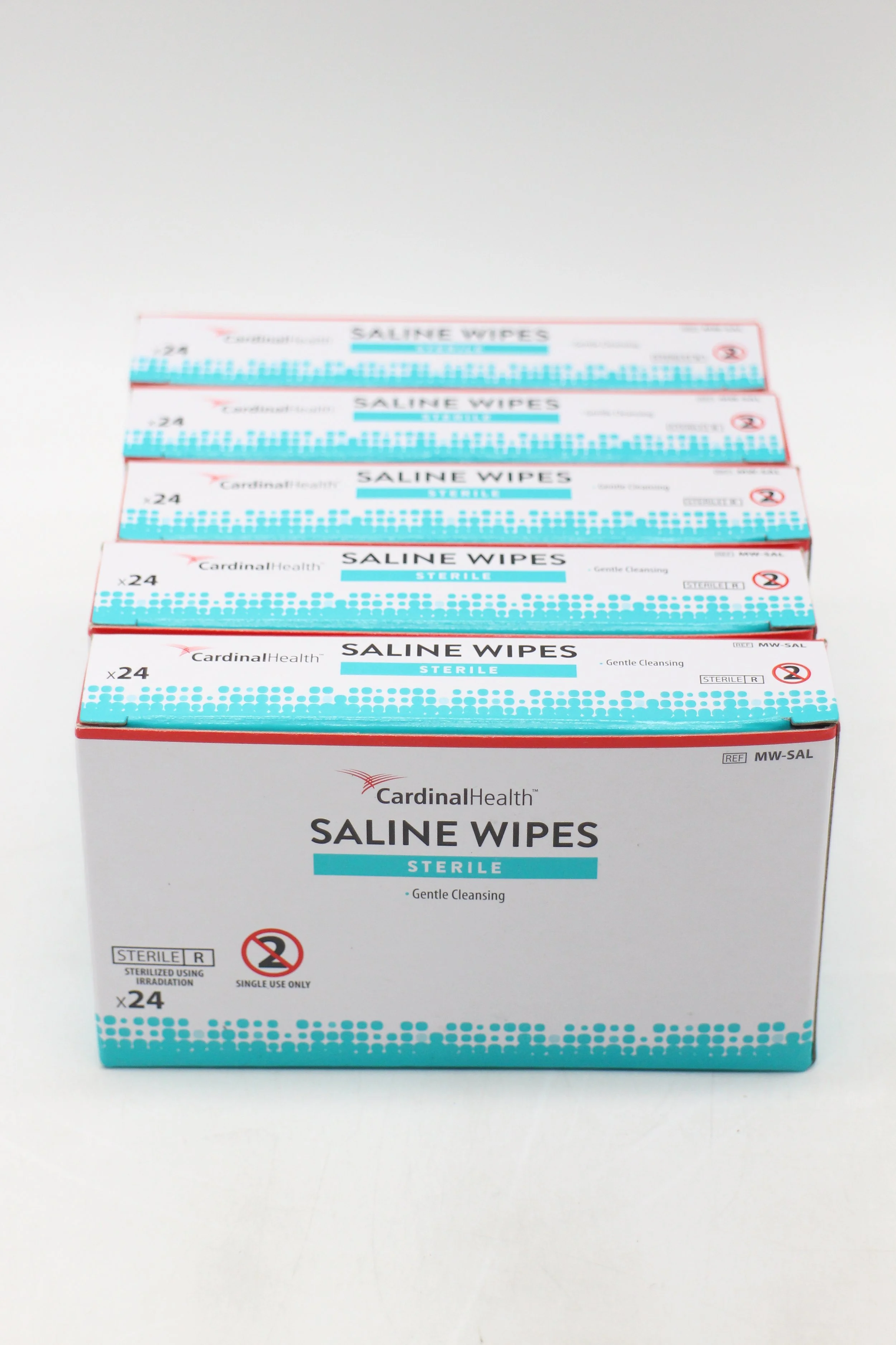Cardinal Health | MW-SAL | Box of 2400 | Saline Wipes Sterile