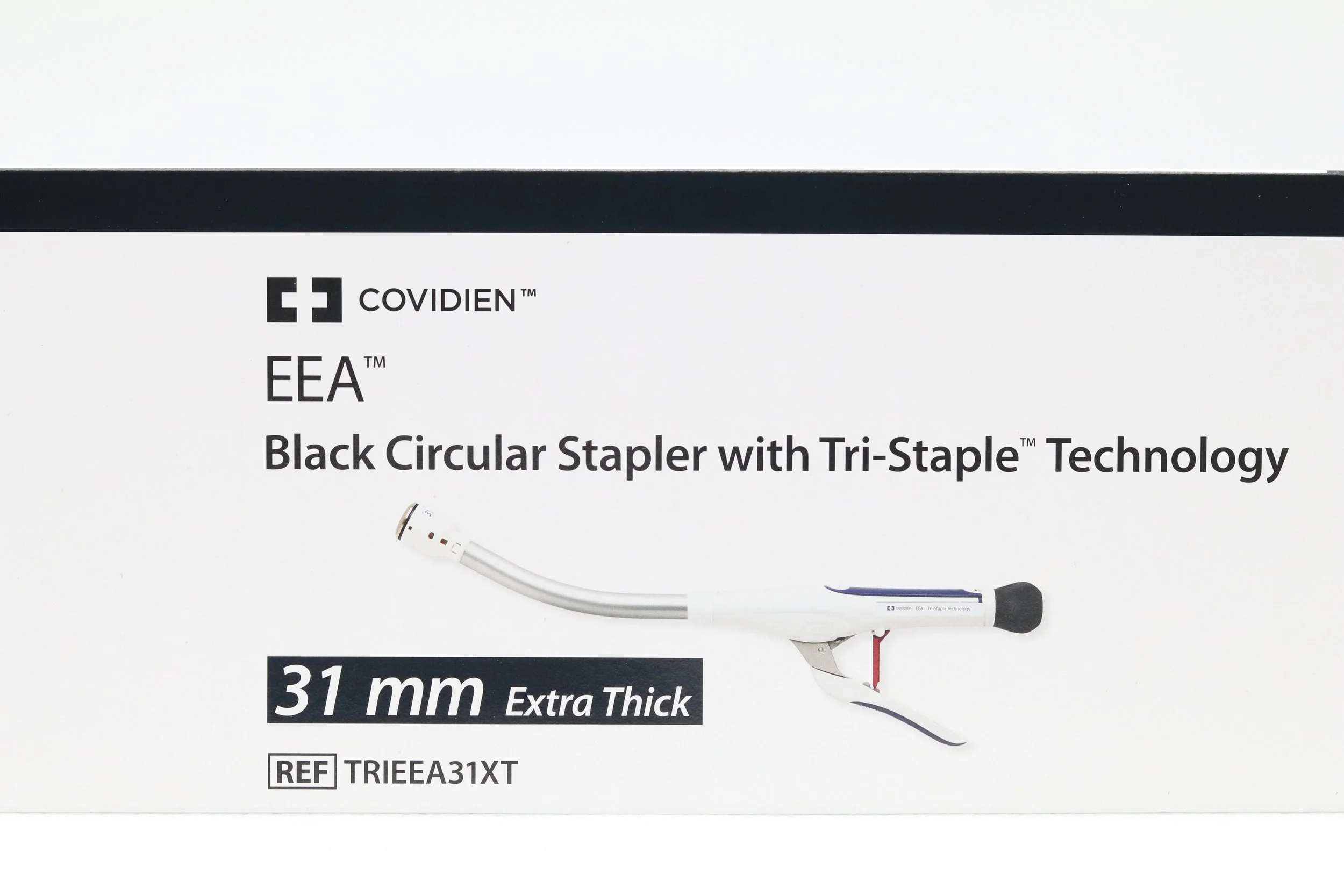 Covidien | TRIEEA31XT | IN-DATE | EACHES | EEA Black Circular Stapler with Tri-Staple Technology 31mm Extra Thick