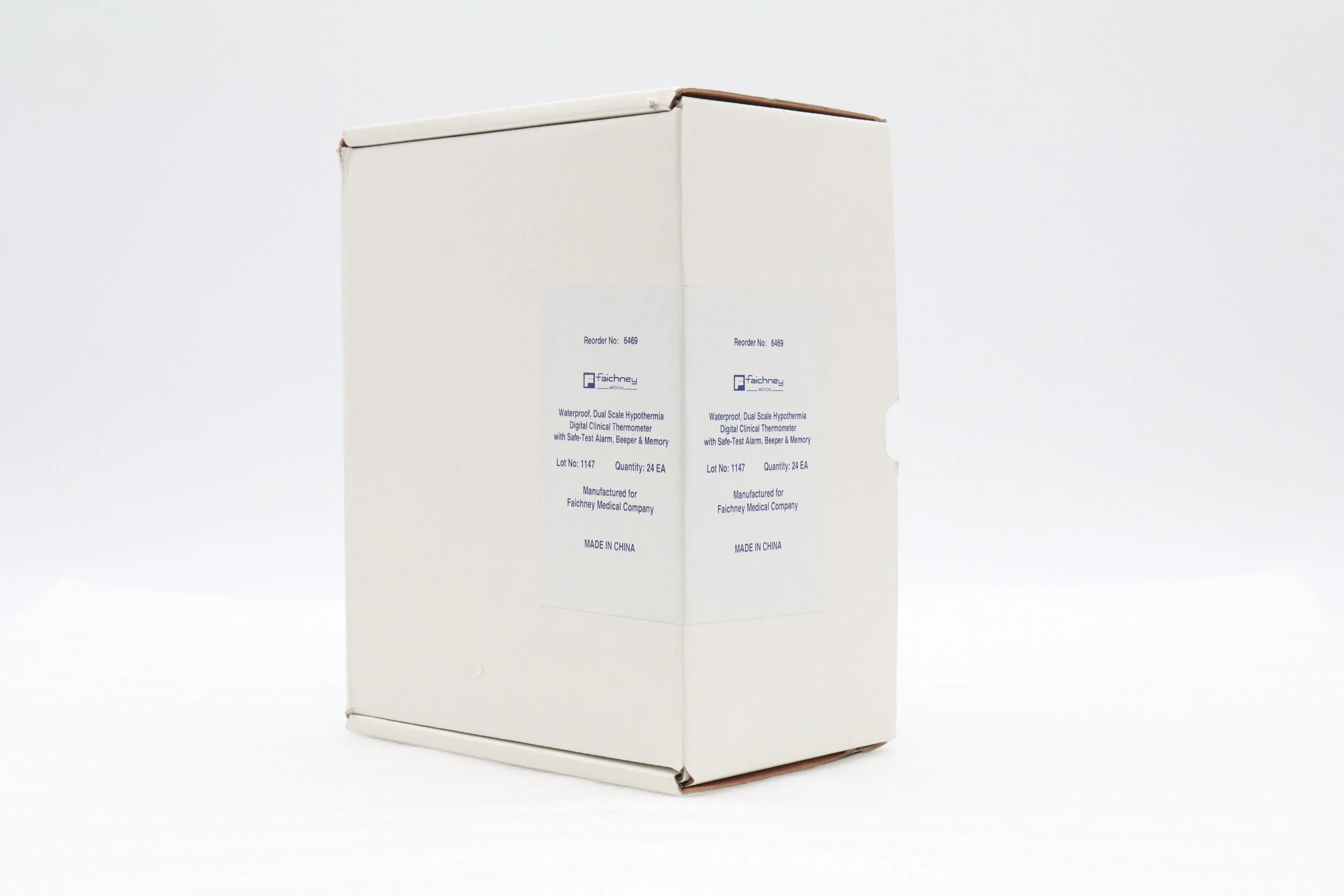 Faichney Medical | 6469 | NO DATE | Box of 24 | Hypothermia Thermometer