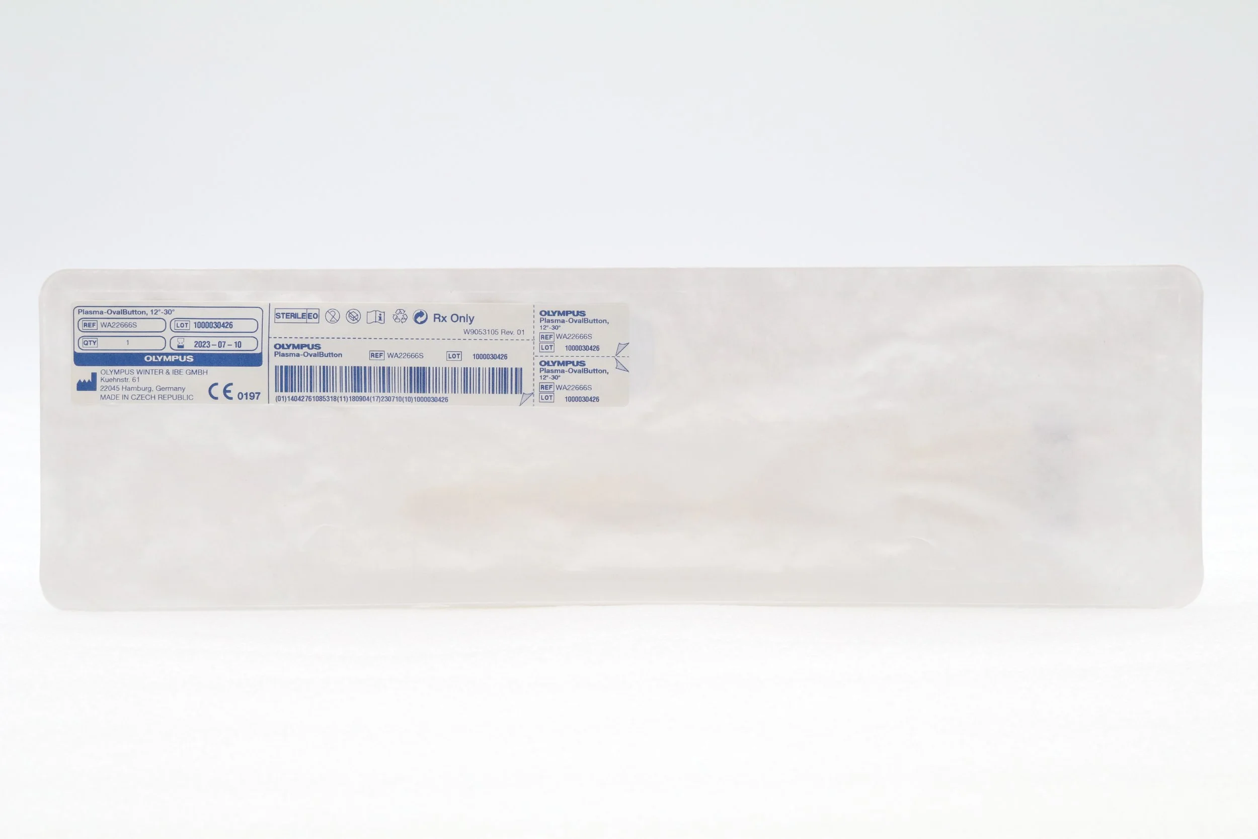 Olympus | WA22666S | EXPIRED | Plasma-OvalButton HF-Resection Electrode with Cable 12°-30° PK Turis