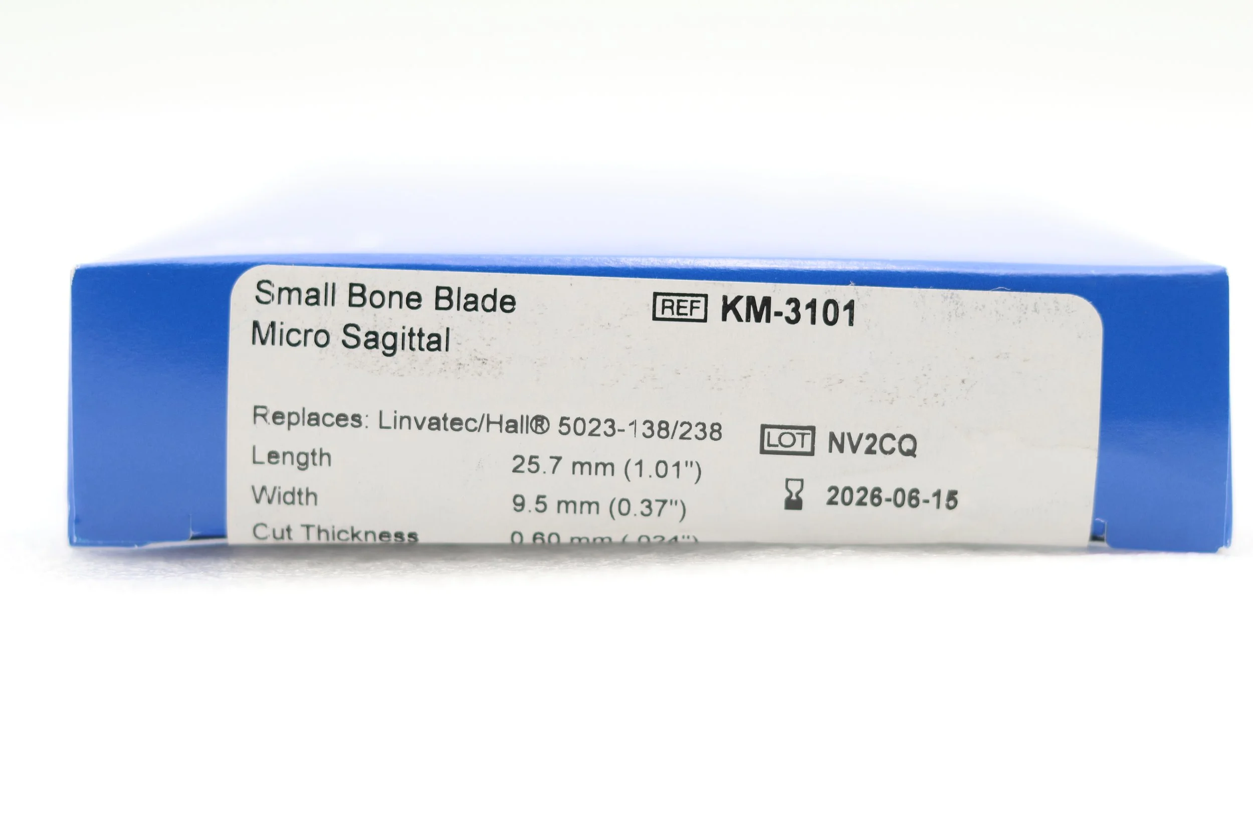 Brasseler | KM-3101 | Box of 5 | Small Bone Blade Micro Sagittal