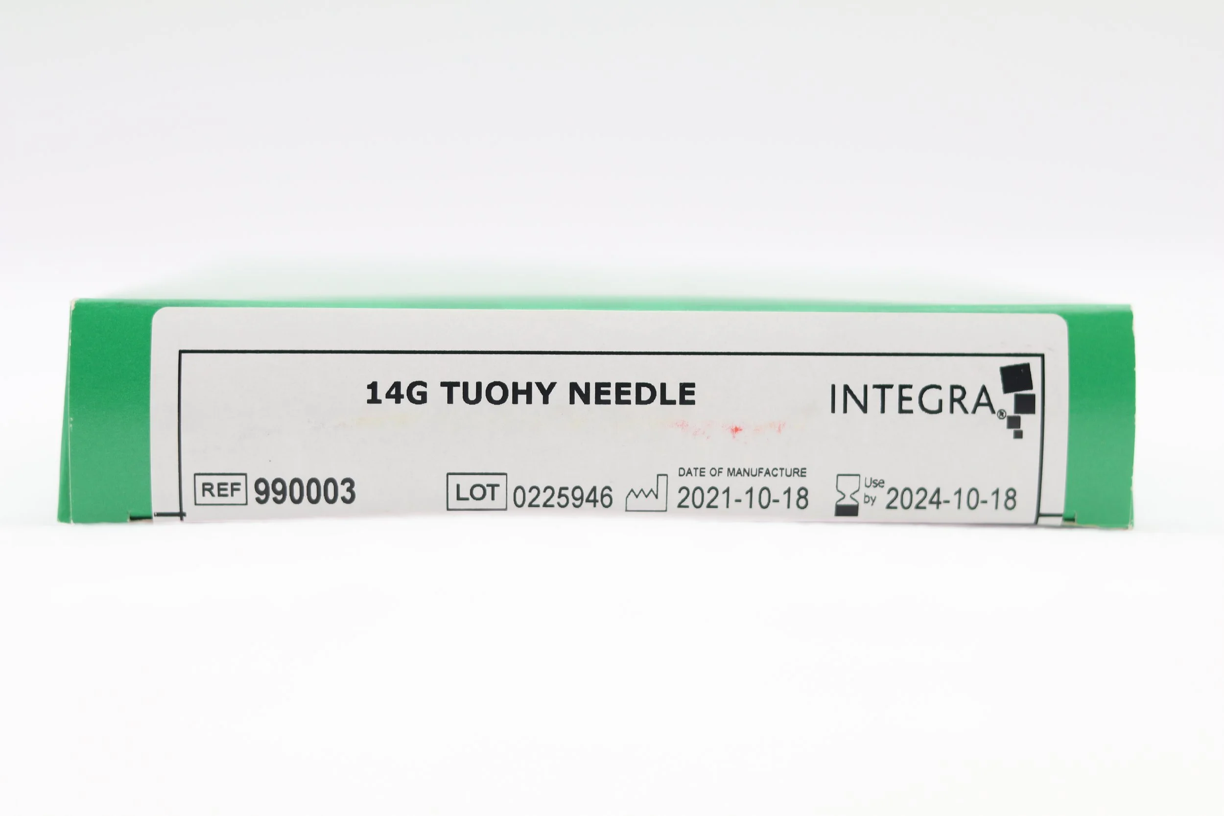 Integra | 990003 | 14G Tuohy Needle Thin Wall For placement of F5 Lumbar Catheter