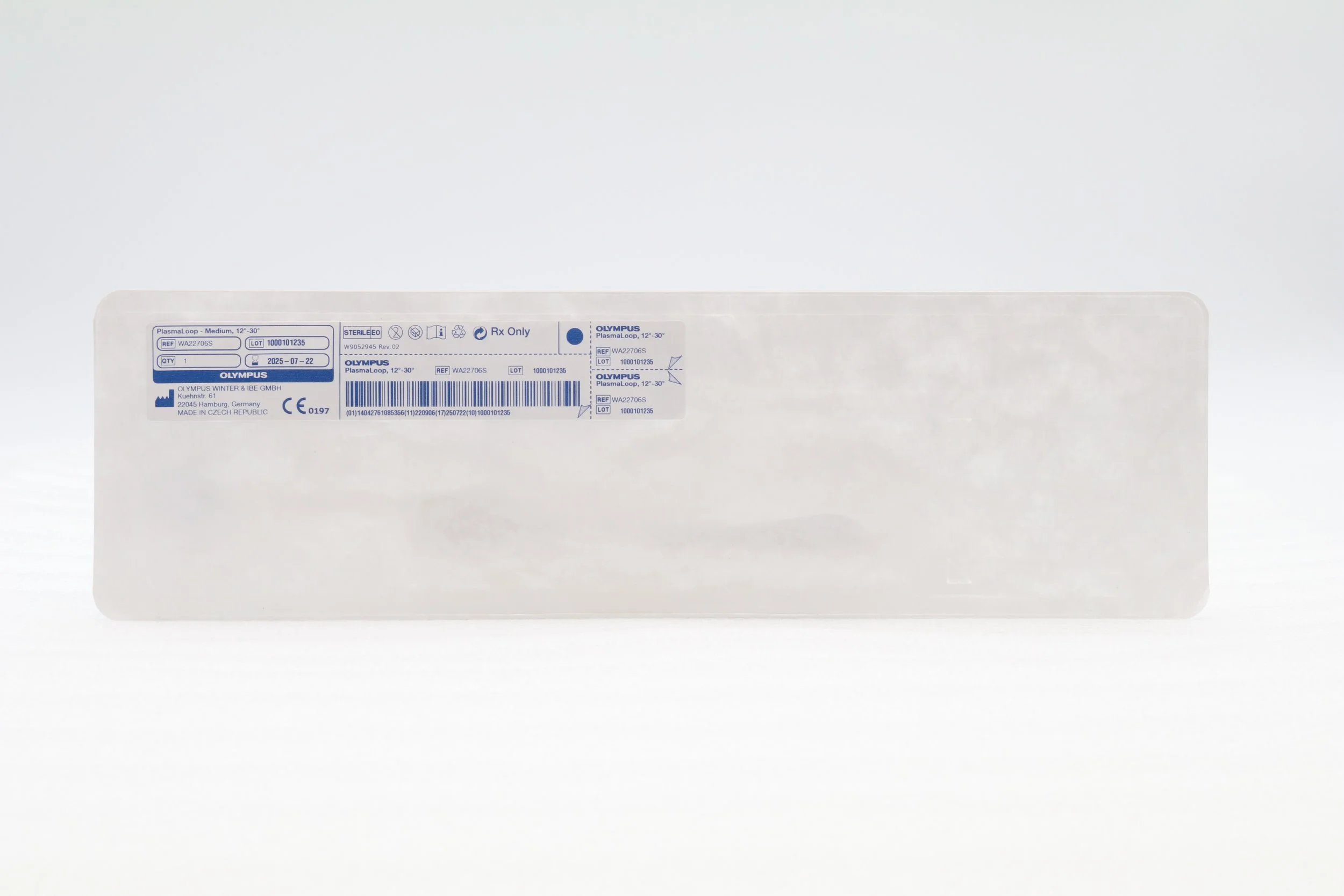 OLYMPUS | WA22706S | Plasmaloop HF-Resection Electrode with Cable, Angled Loop, 12°-30° ESG Turis