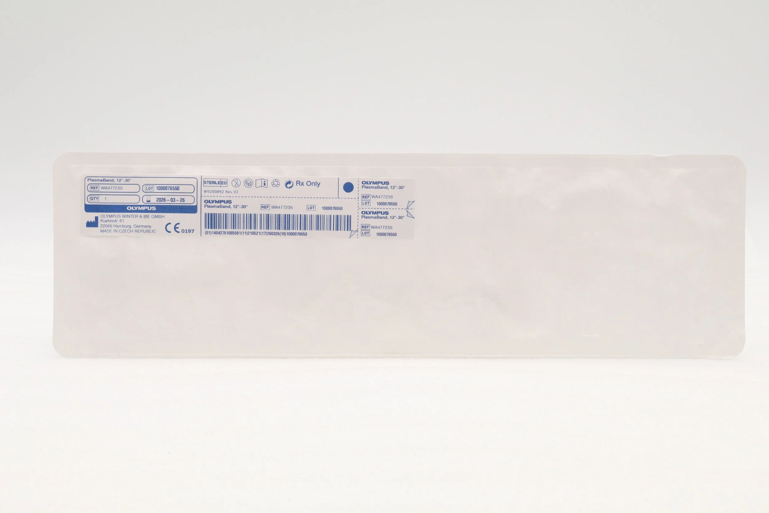 OLYMPUS | WA47723S | EACHES | ELECTRODE HYSTEROSCOPIC PLASMABAND 24FR UROLOGICAL 12-30DEG MEDIUM BAND HF RESECTION