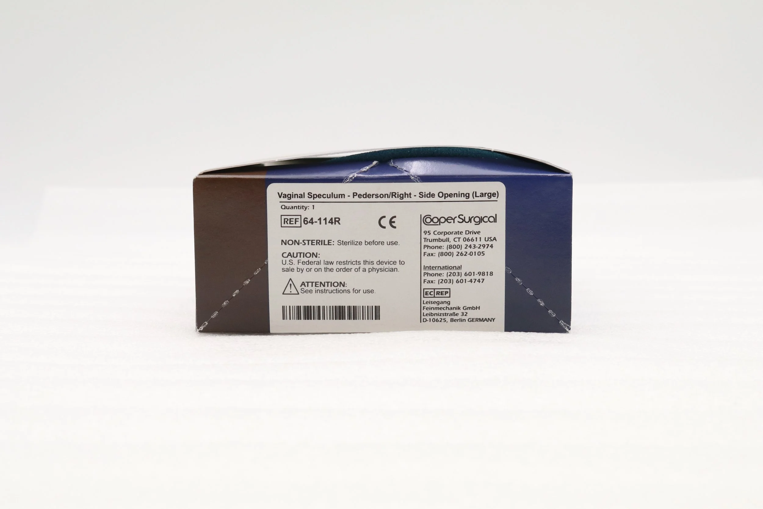 COOPER SURGICAL | 64-114R | EACHES | Vaginal Speculum Pederson Right Side Opening Large