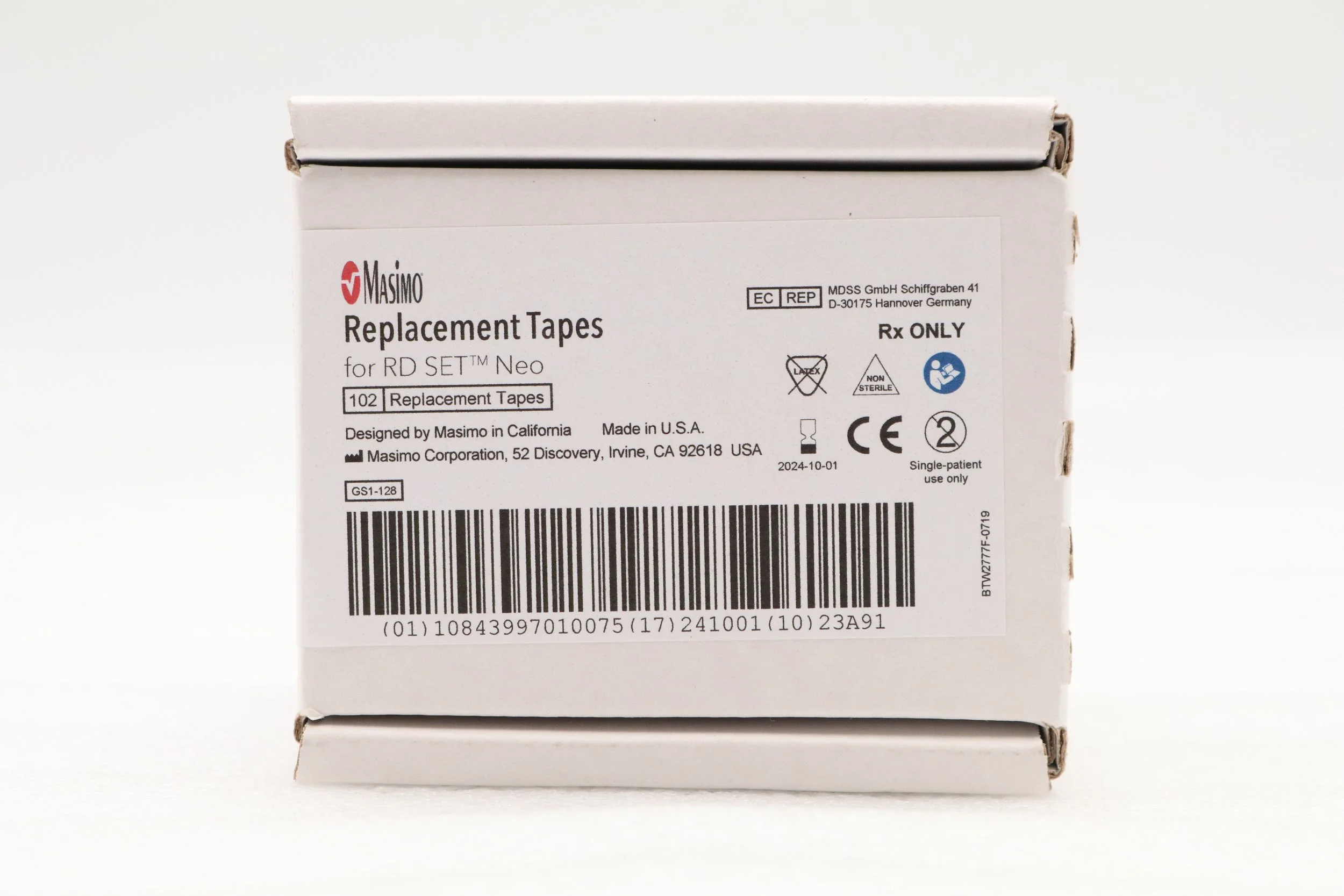 Masimo | 4047 | 102 Replacement Tapes for RD SET Neo