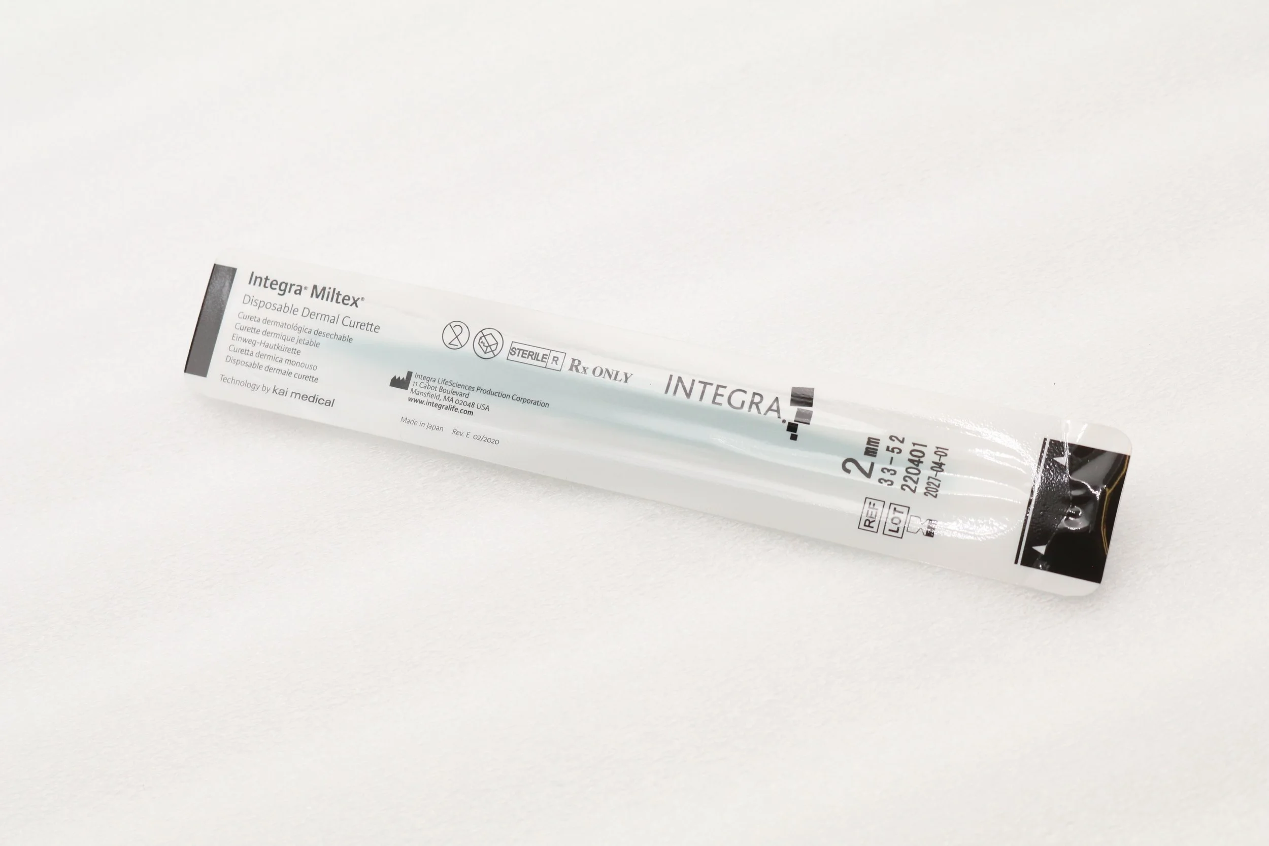 INTEGRA | 33-52 | EACHES | Miltex Disposable Dermal Curette kai medical