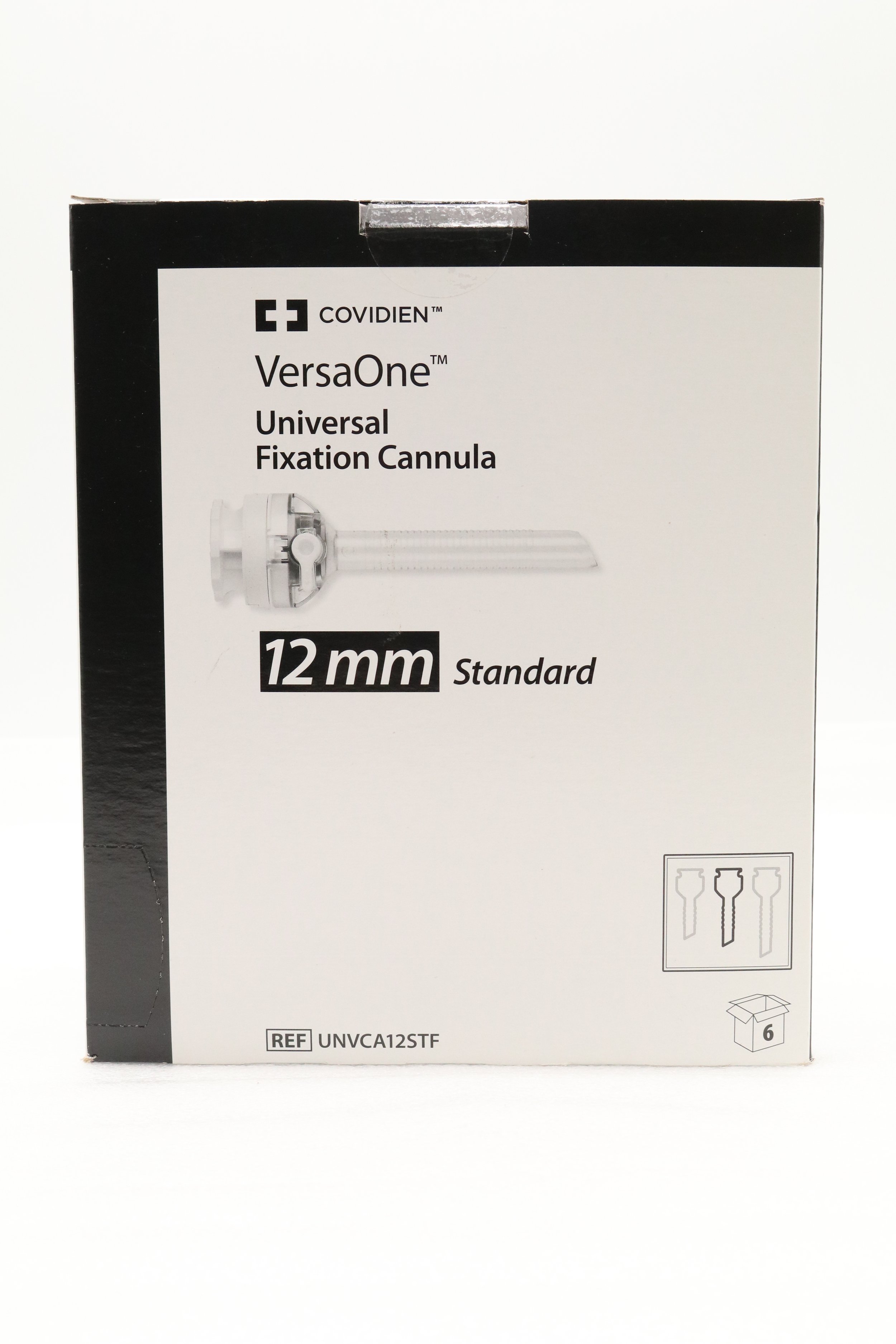COVIDIEN | UNVCA12STF | IN-DATE | EACHES | 12MM UNIVERSAL STANDARD FIXATION CANNULA 100MM