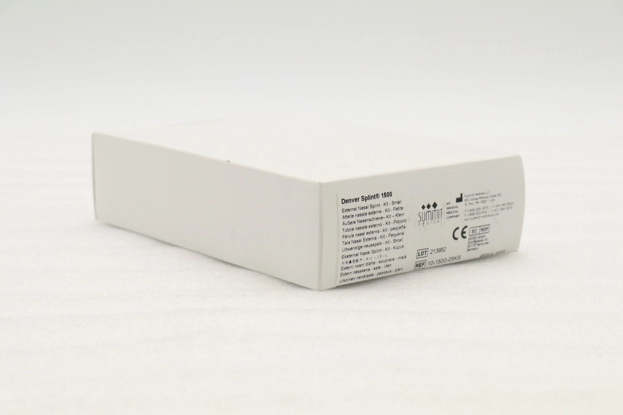 SUMMIT MEDICAL | 10-1500-05KS | EXPIRED | BOX OF 5 | Denver Splint Series 1500 Kit (Small)