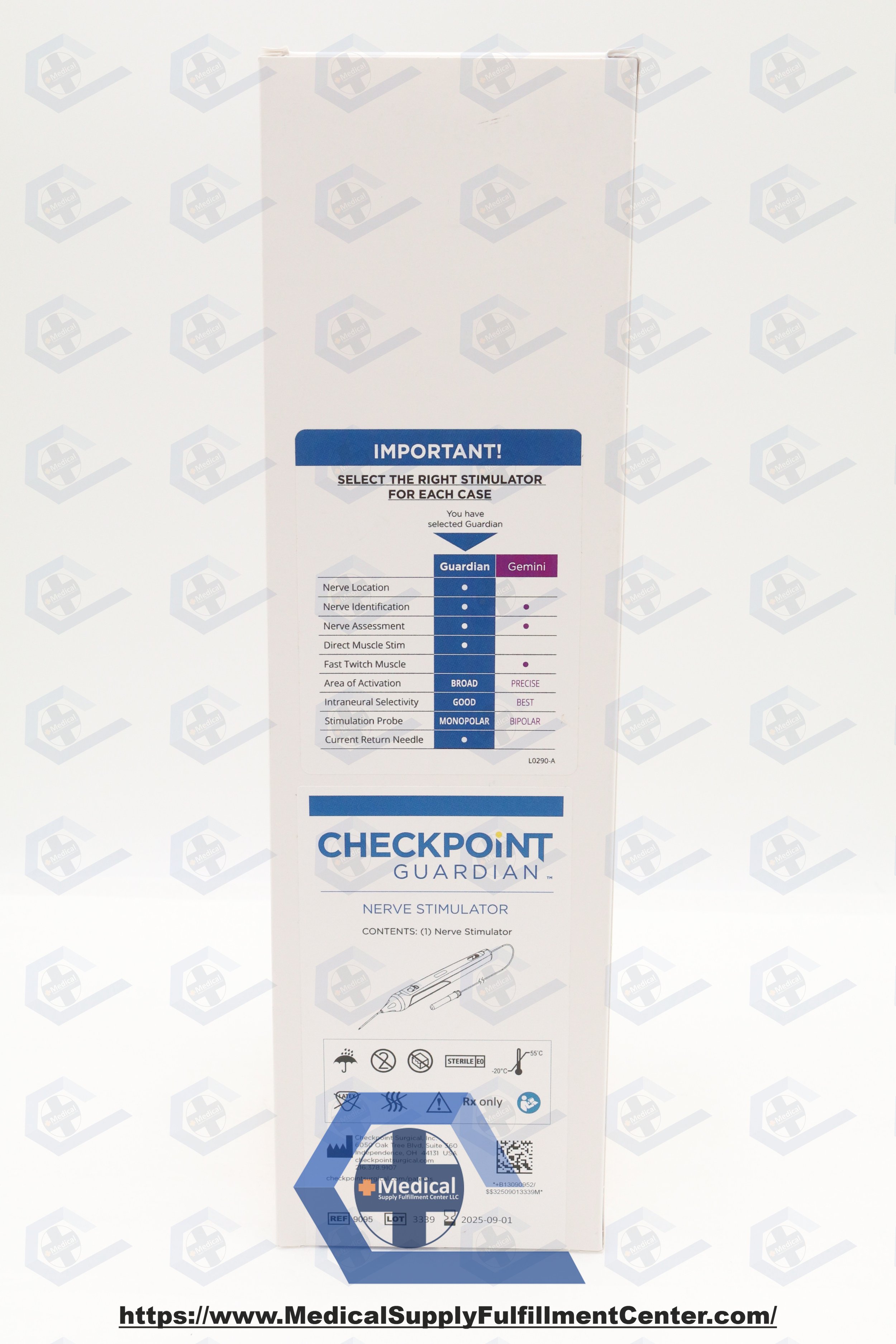 Checkpoint Surgical | 9095 | SHORT-DATE | EACHES | Nerve Stimulator / Locator