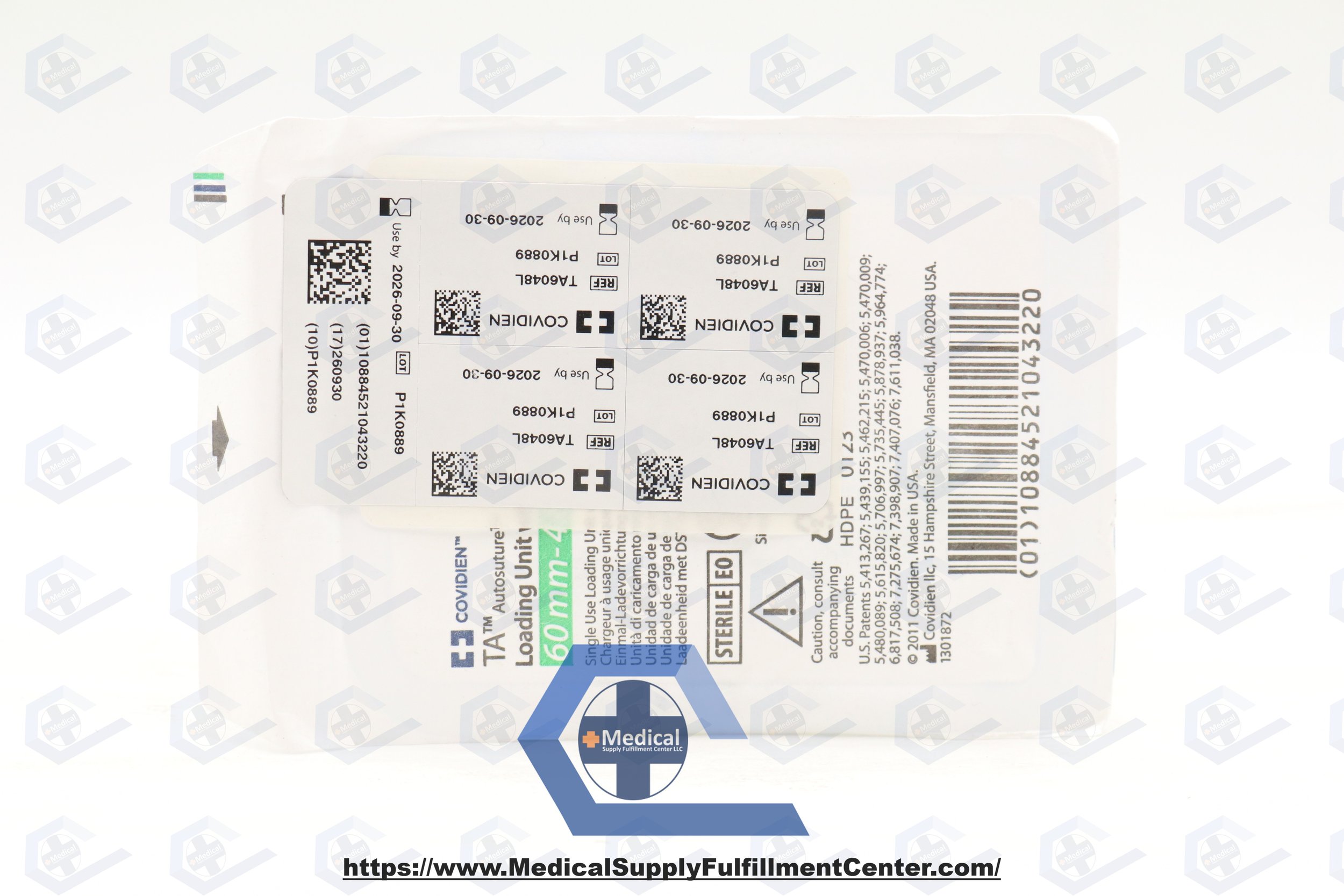 COVIDIEN | TA4548L | IN-DATE | EACHES | TA LOADING UNIT WITH DST SERIES TECHNOLOGY, 45MM - 4.8MM