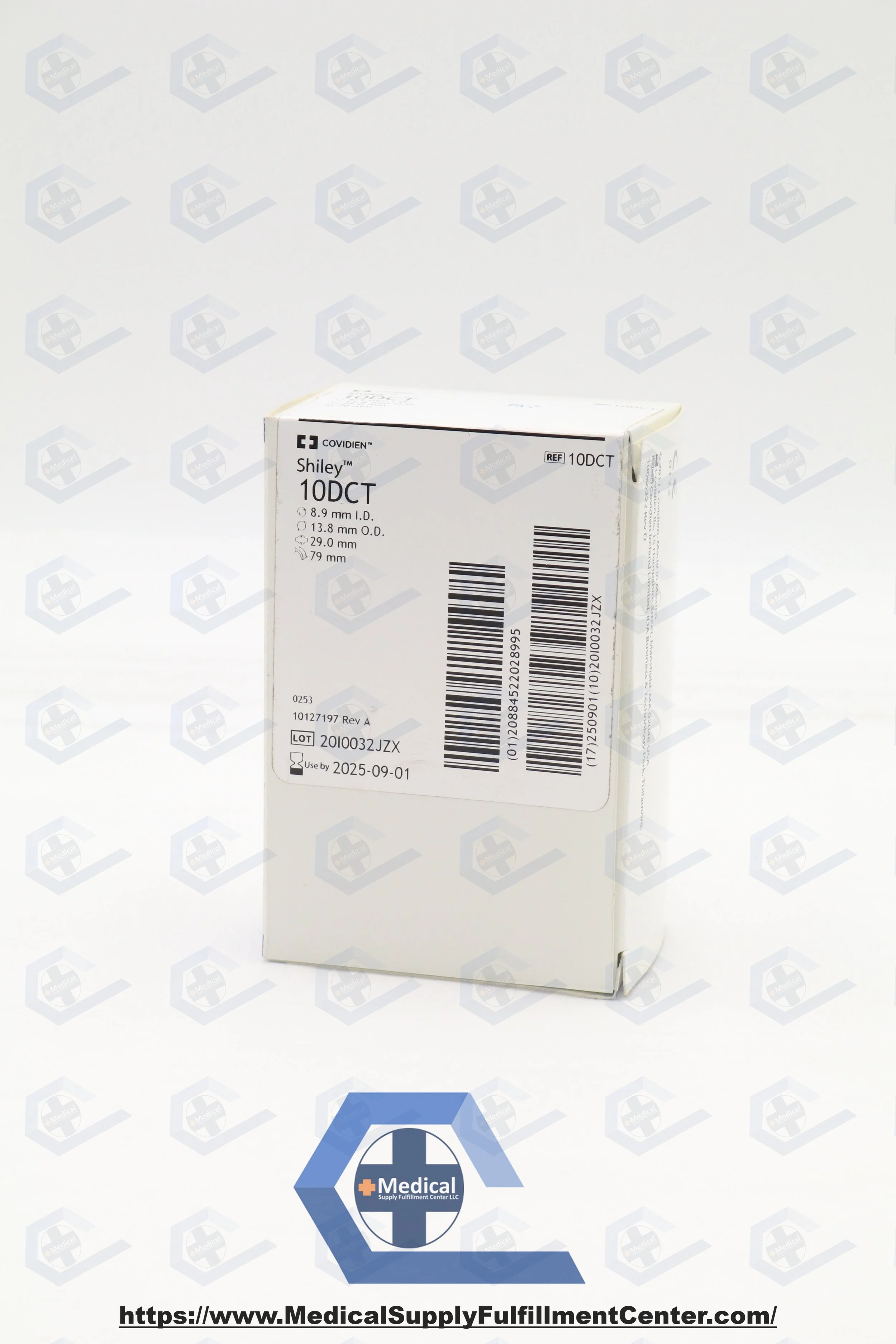 COVIDIEN | 10DCT | INDATE | EACHES |  Shiley Tracheostomy Tube, Cuffed w/DIC 8.9mm