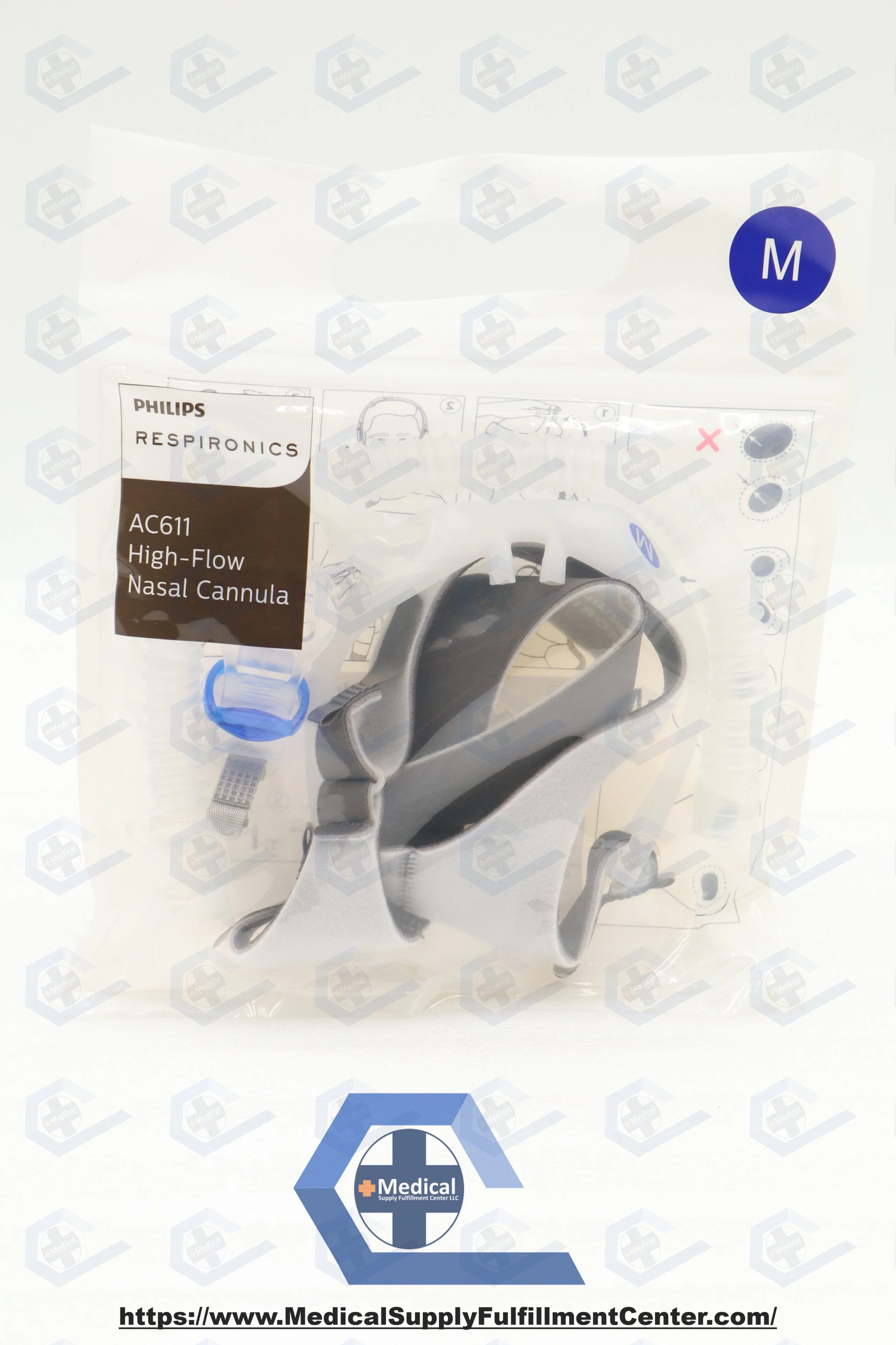 Respironics | 1134292 | NO DATE | EACHES | M, AC611 High Flow Nasal Cannula 22mm (M), NA