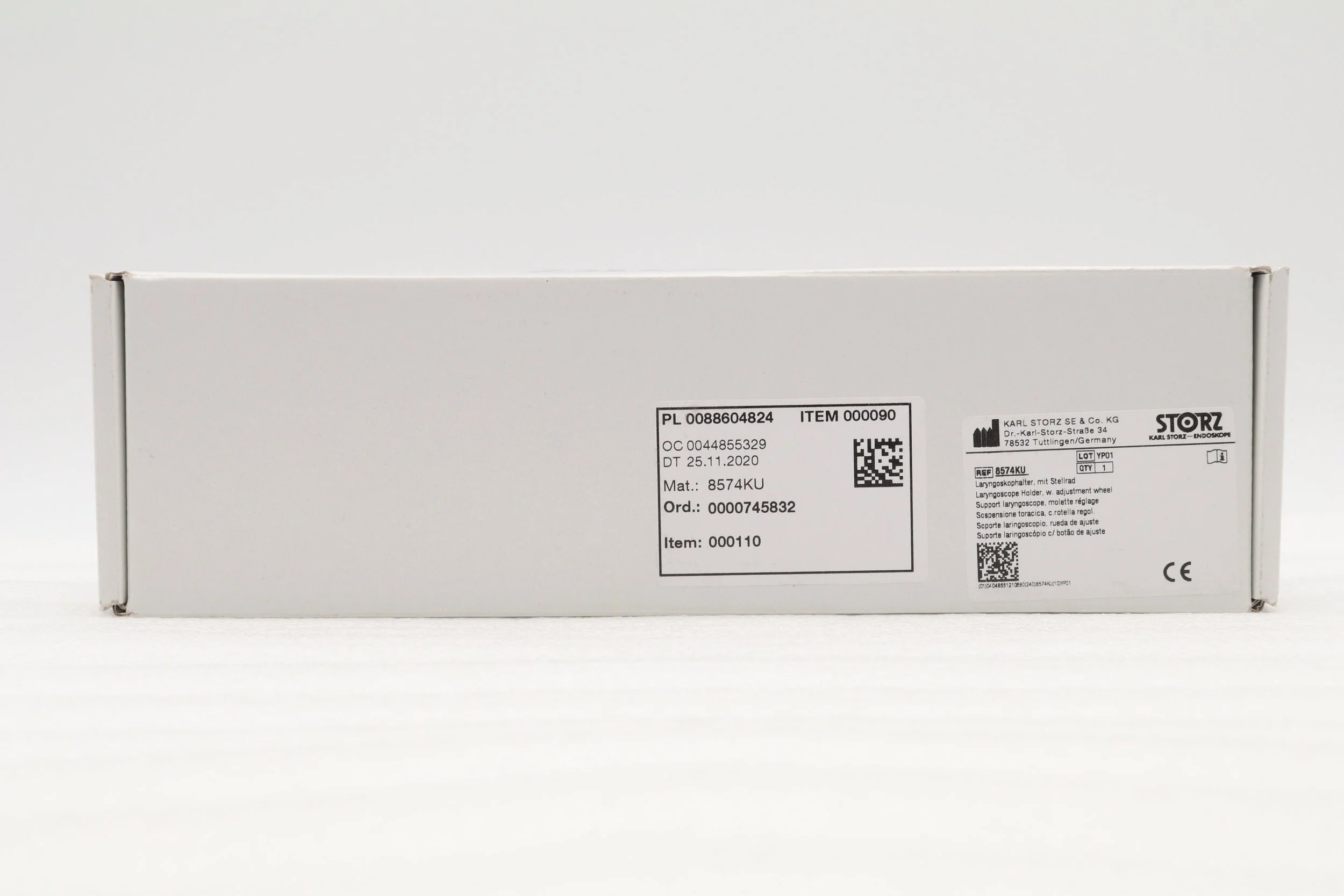 STORZ | 8574KU | NO DATE | BOX OF 1 | LARYNGOSCOPE HOLDER AND CHEST SUPPORT PART 3 ONLY