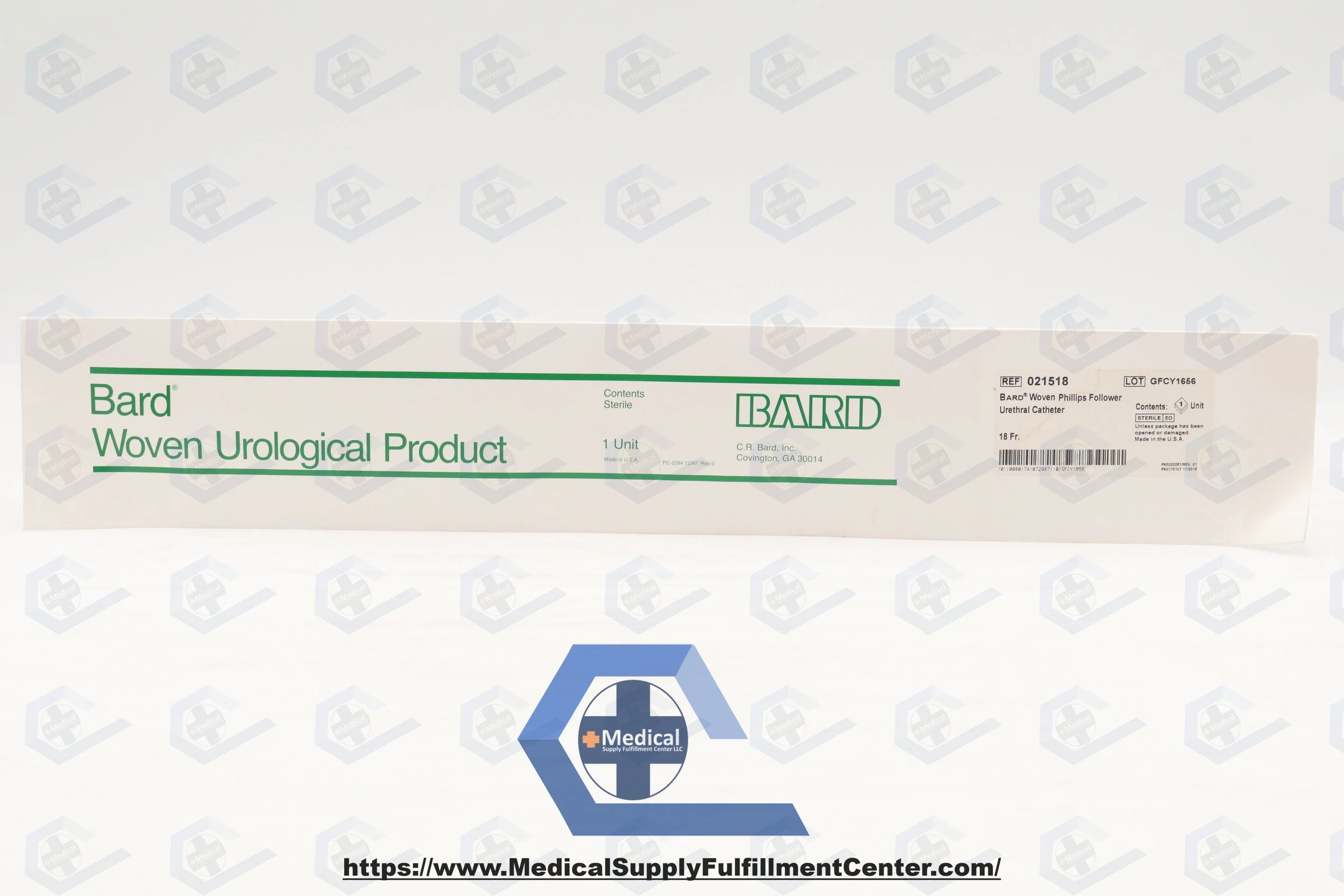 BARD | 021518 | NO DATE | EACHES | Urethral Dilation Catheter, 18 Fr Size, 13.5 cm Length, Woven, Phillips Tip