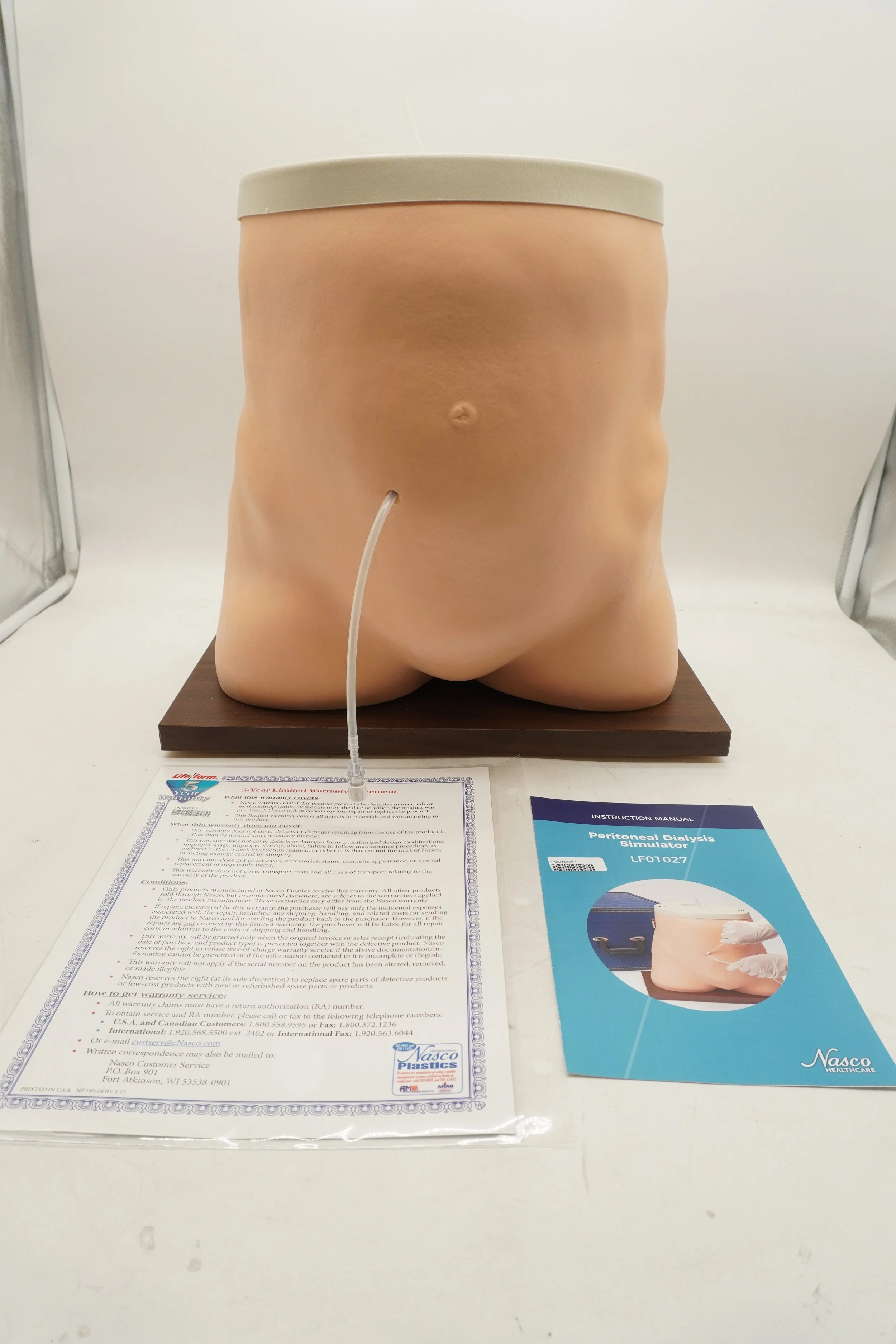 NASCO | LF01027 | EACHES | Life Form Medical Peritoneal Dialysis Simulator with Case