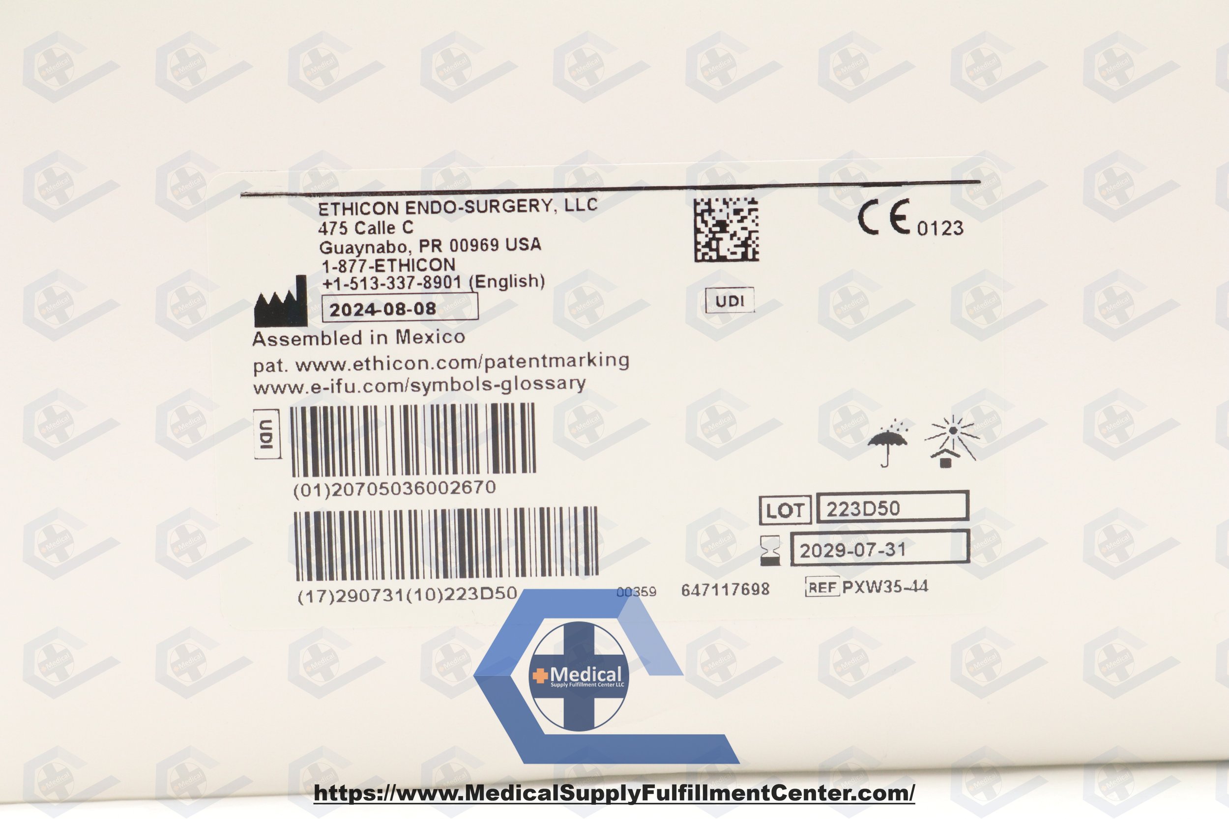 Ethicon | PXW35 | IN-DATE | BOX OF 6 | Proximate Wide Fixed Head Skin Stapler