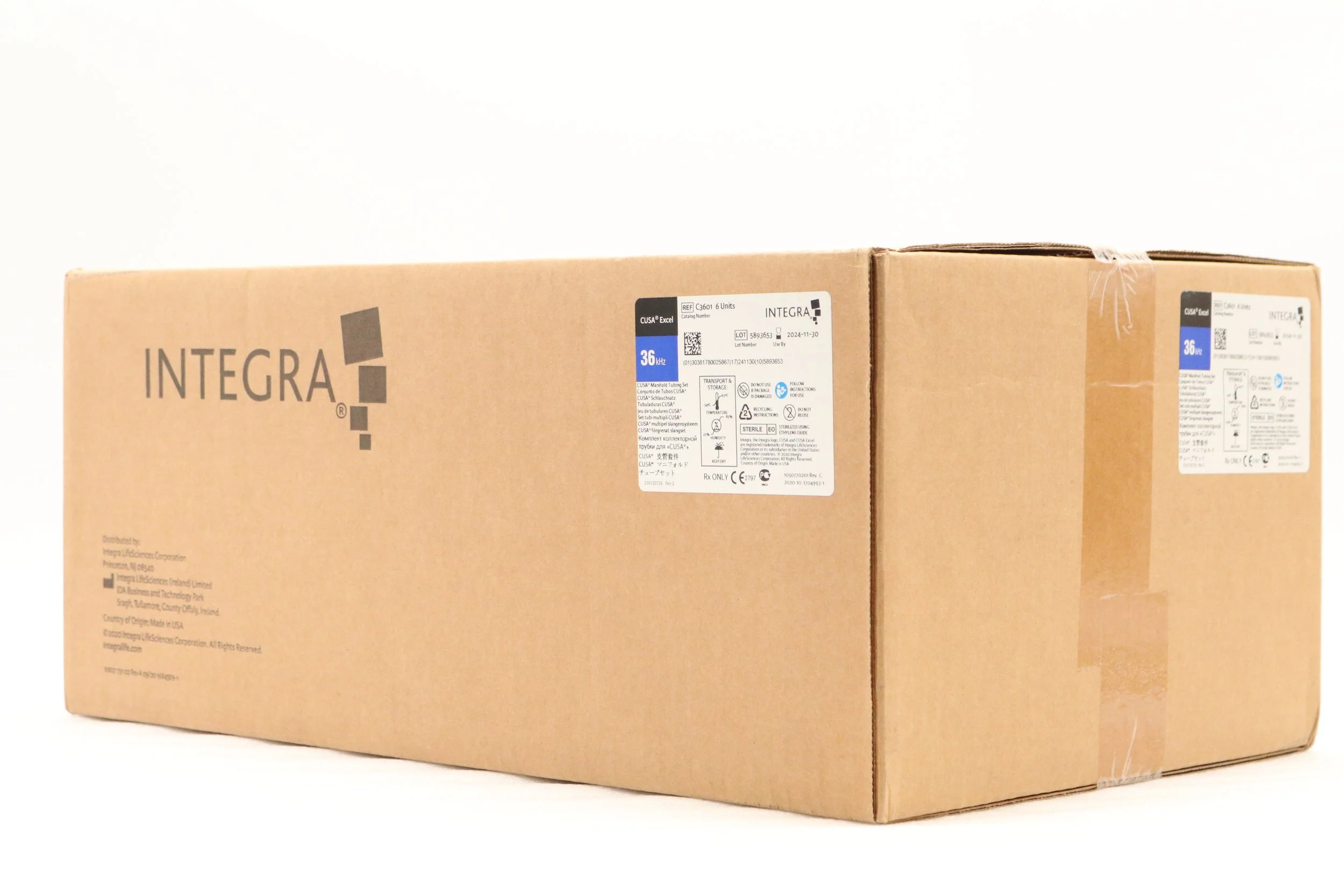 INTEGRA | C3601 | SHORTDATE | BOX OF 6 | SHORTDATE CUSA Excel Accessories - Manifold Tubing, Use With 36 kHz Handpiece Accessory