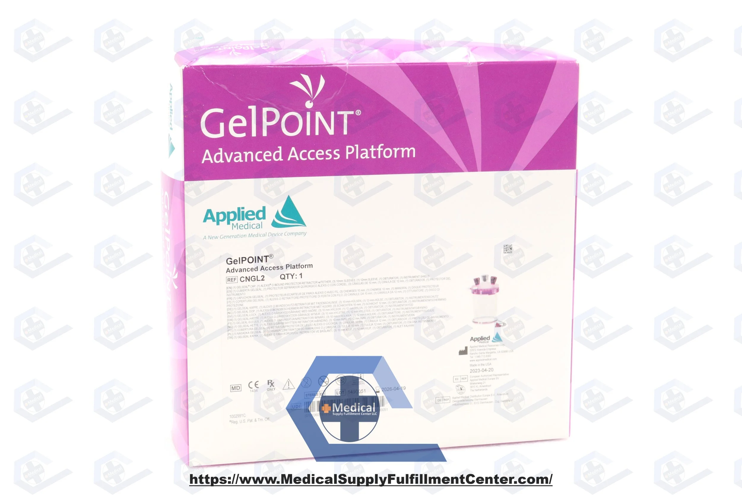 Applied Medical | CNGL2 | IN-DATE | EACHES | GelPoint Advanced Access Platform