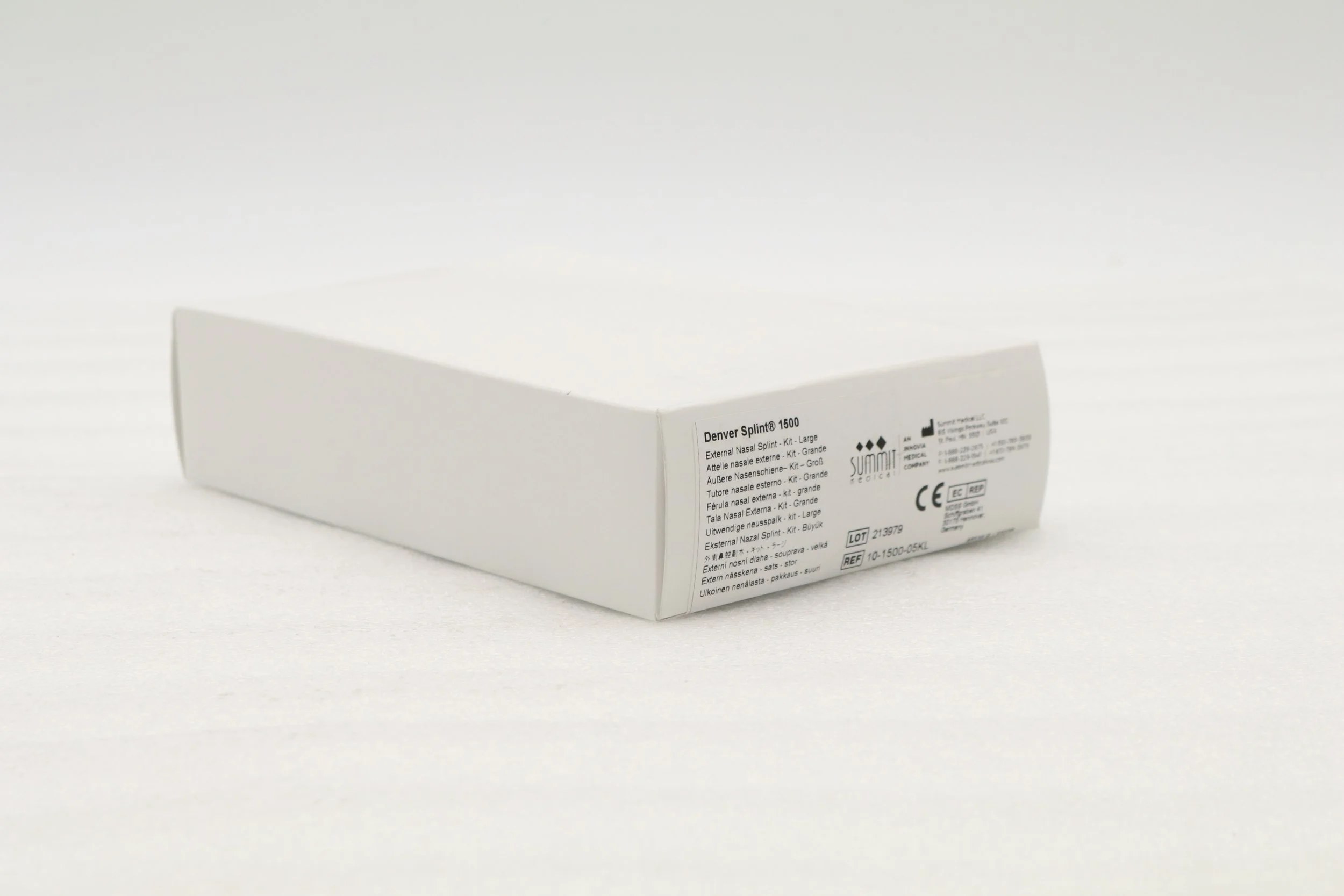 Summit Medical | 10-1500-05KL | EXPIRED | BOX OF 5 | Nasal Splints 1500 Series Denver Nasal Splint Kit Large