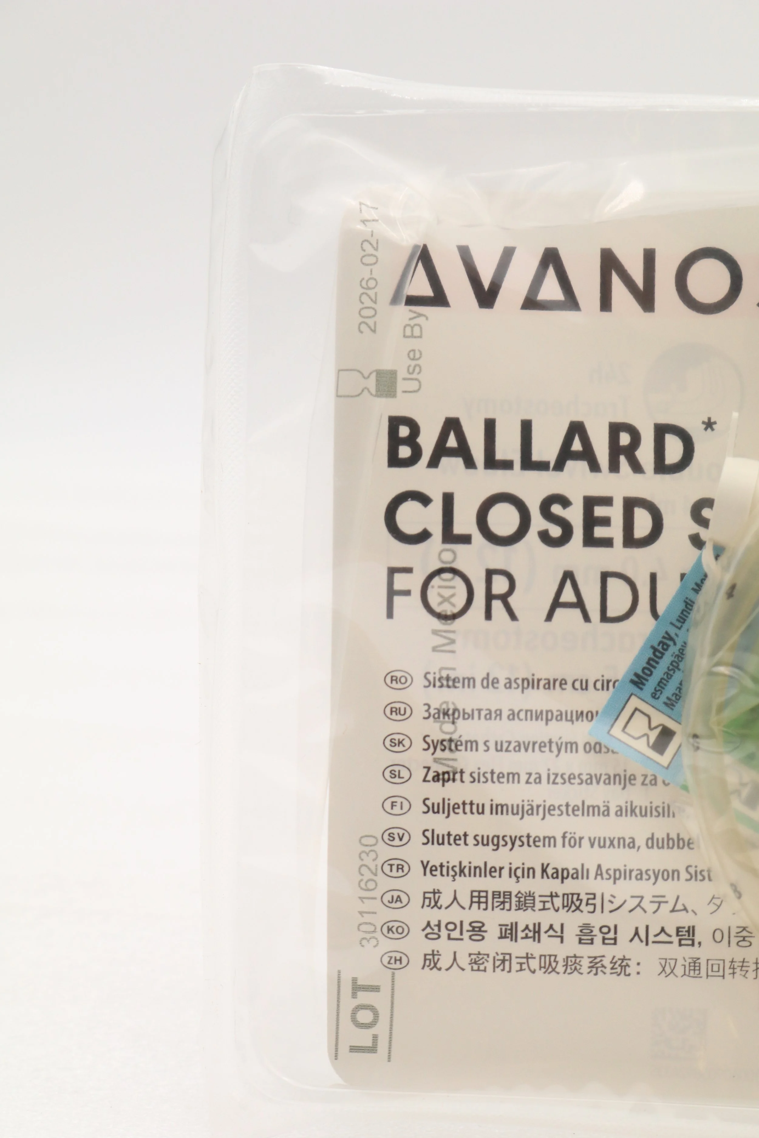 Avanos Medical | 21603 | IN-DATE | CASE OF 10 | Ballard Trach Care Tracheostomy Elbow Double Swivel Ballard Trach Care