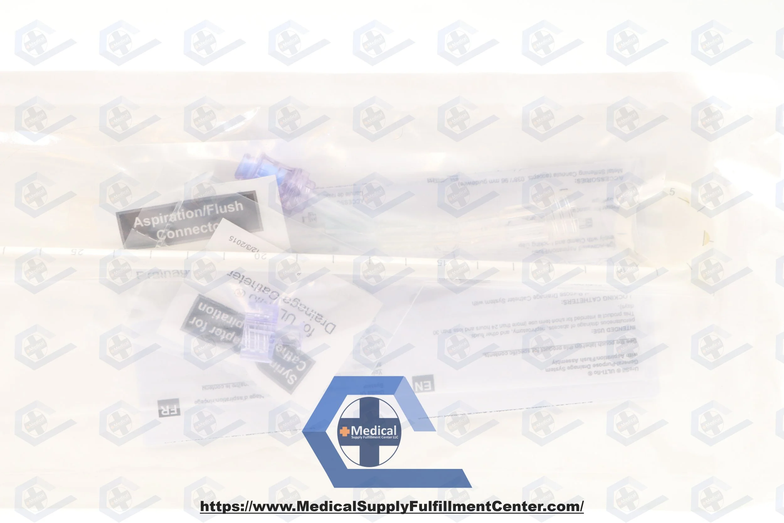 UreSil | LBL2-1630HB | SHORTDATE | EACHES | LTI-flo TRU-SET Adapter Ulti-flo TRU-SET Large Inner-Diameter Adapter Pigtail with Aspiration Flush, 16FR, 20 cm