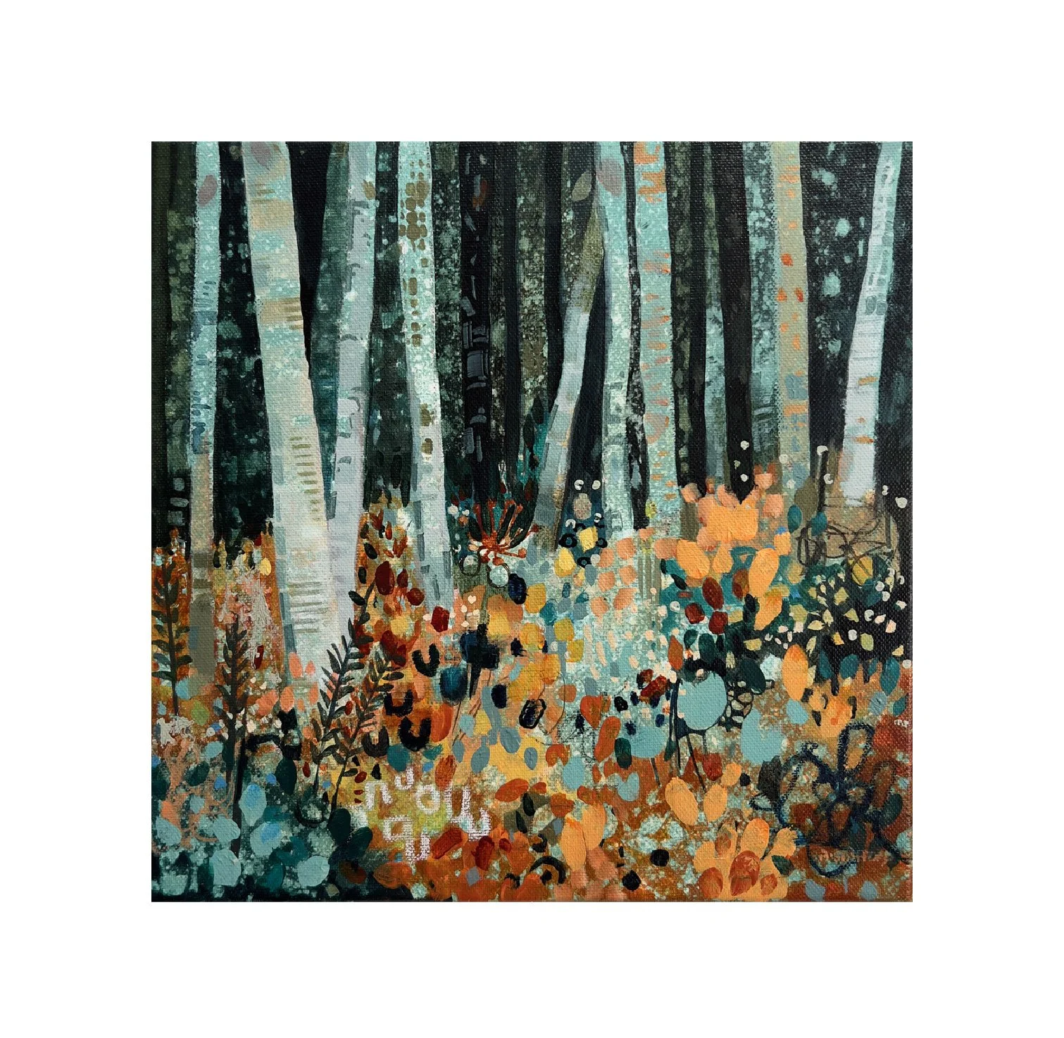 Autumn Woodland Greetings Card