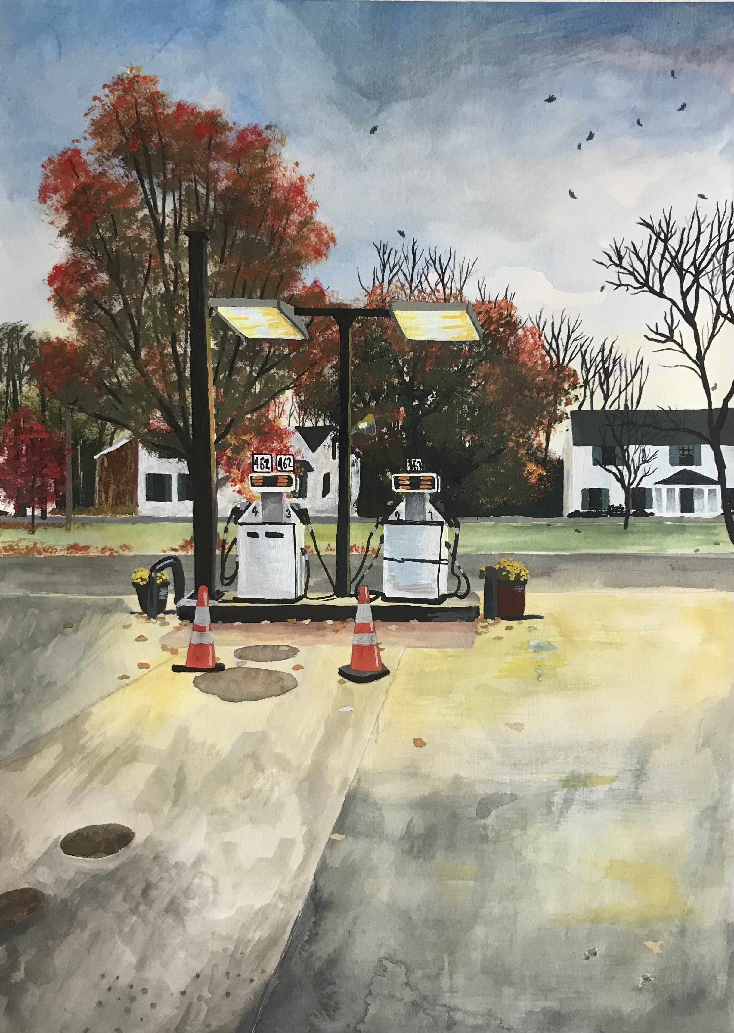 Gas Station in Lyme, NH