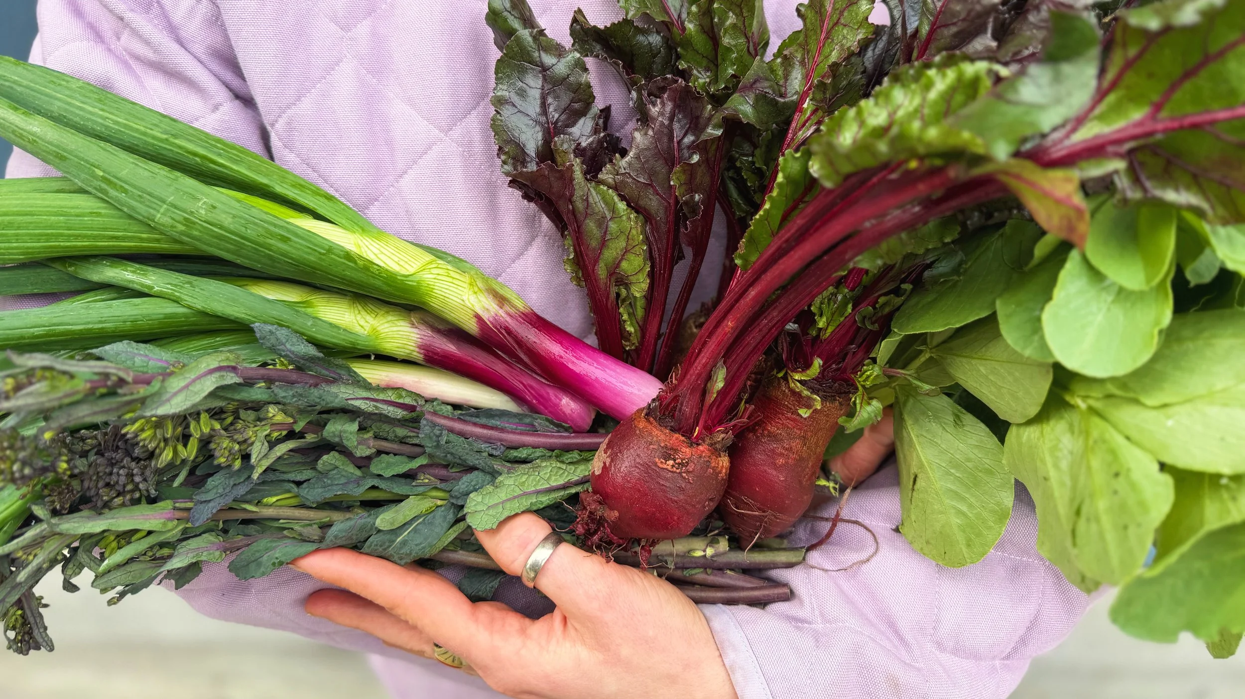 Sneak In Some Sun with New Spring Veg