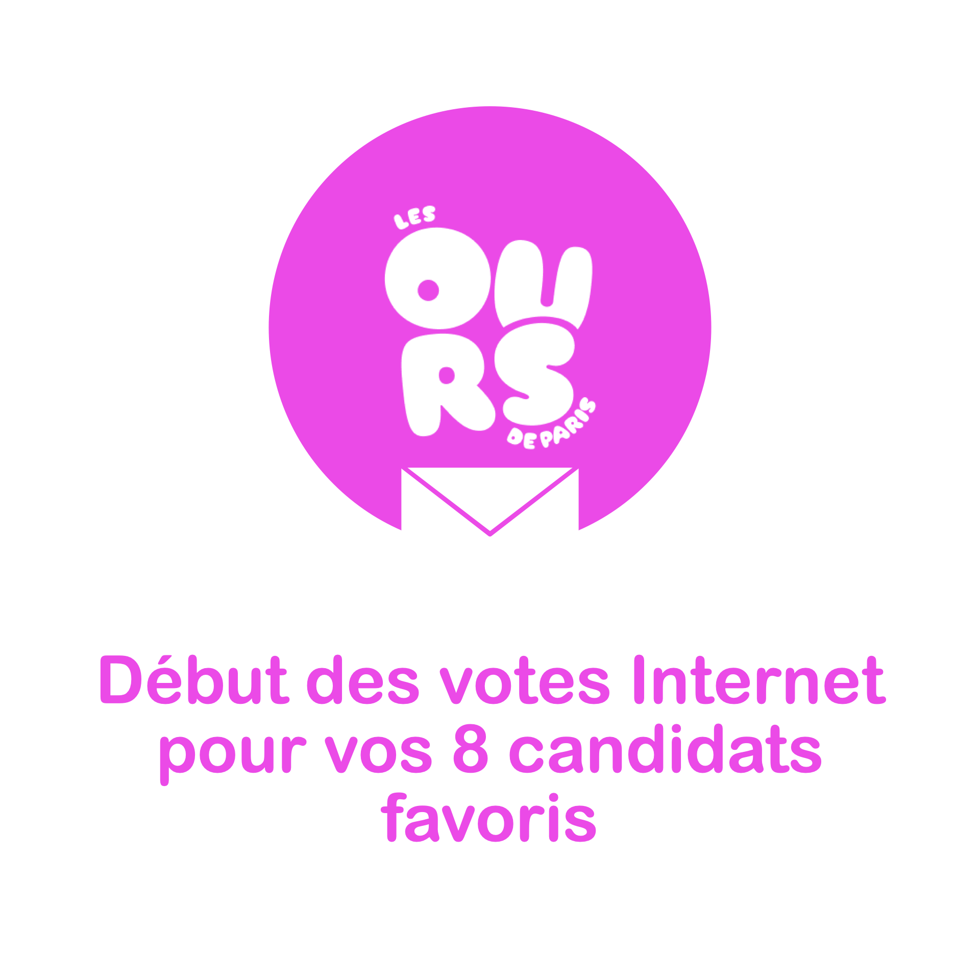 Monsieur Ours 2026 - Votez pour vos 8 candidats favoris