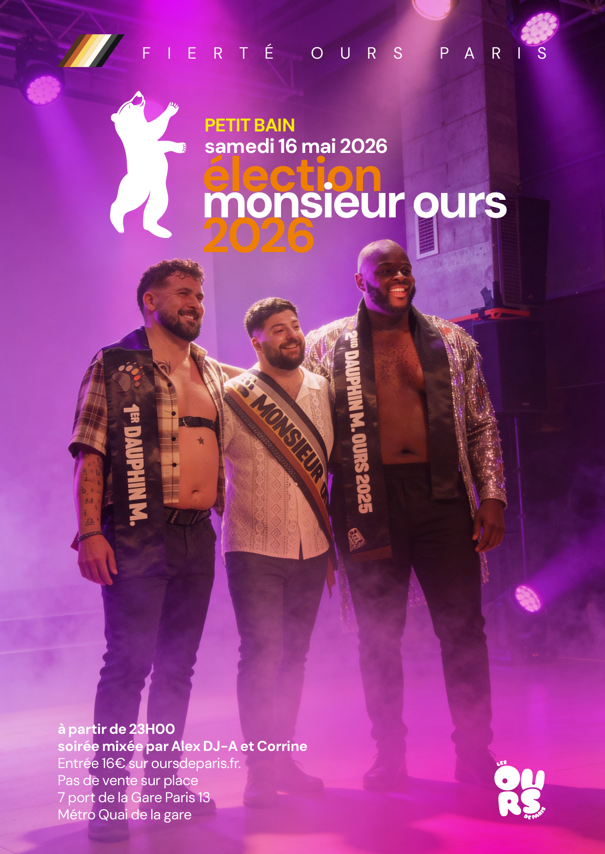 Soirée d'Élection Monsieur Ours 2026