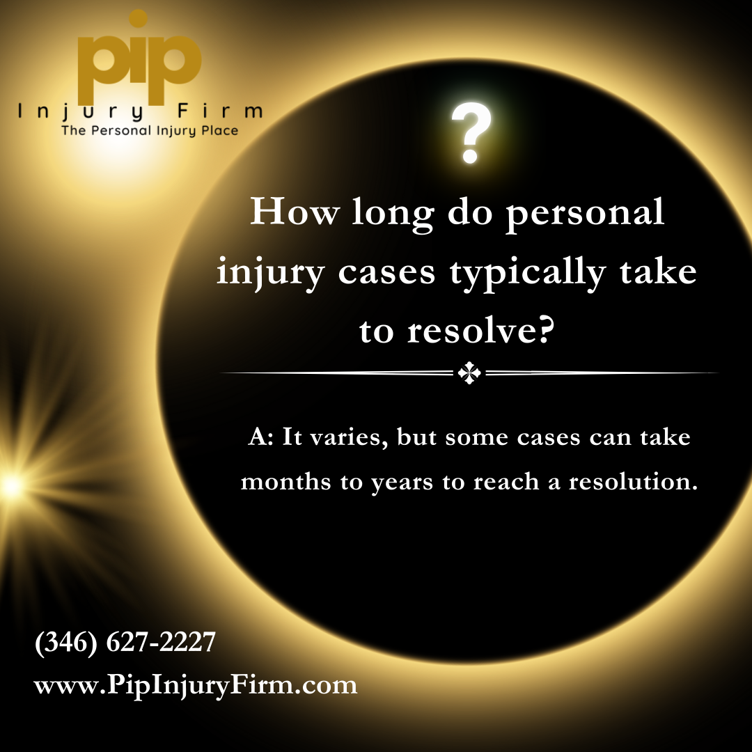 How long does it take to settle a personal injury case?