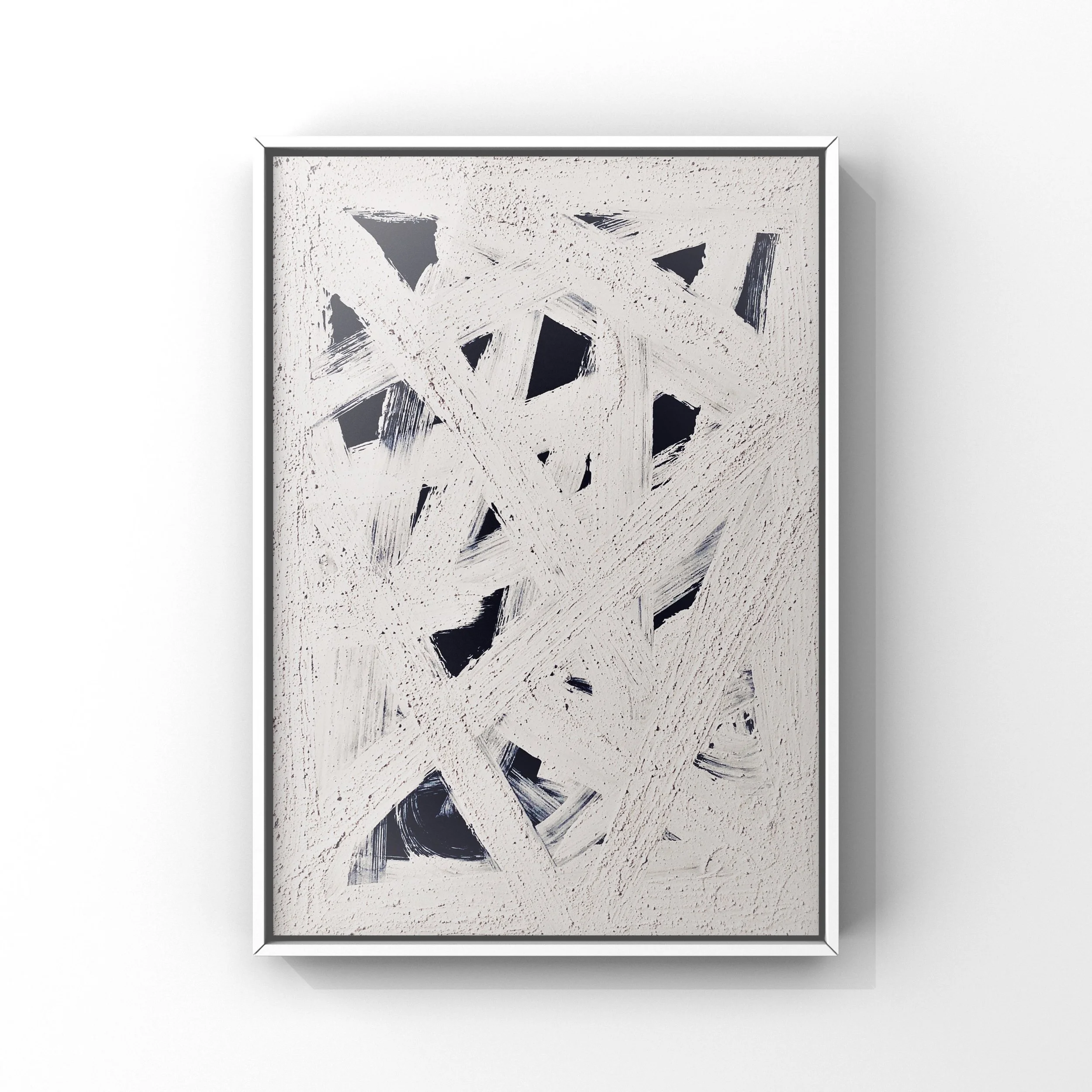 L_GhasemiFade Away 40''x30'' Acrylic & White Cement on Canvas.JPG