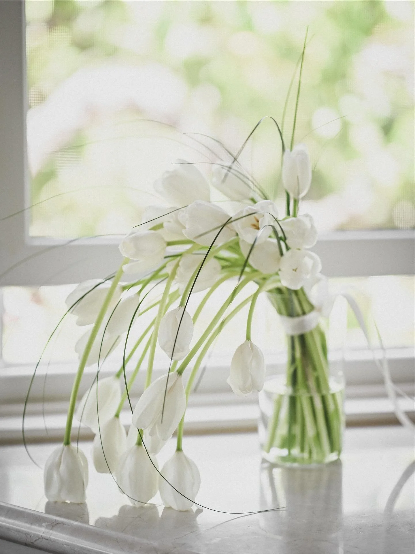 Embracing the beauty in simplicity 🤍 Tulips are really having a moment for me right now

Venue: @kalaialohaestate 
Planner &amp; Photographer: @blancphoto.hawaii
Florist: @the_flower_bunny 
Officiant: @marry_me_hawaii 
Hair &amp; Makeup: @ikumi_hi_h