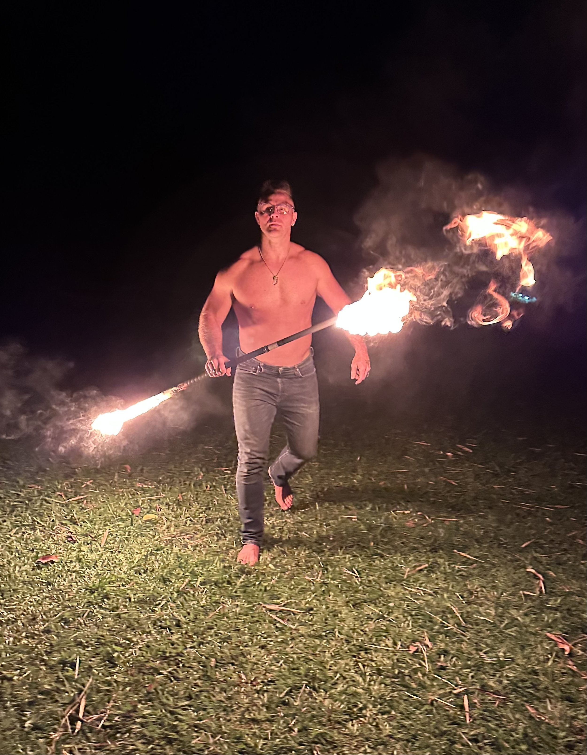 RoyalKye-Aurelius-Funk(Author,Speaker,Empowerment Coach)Fire performing Hawaii.jpeg