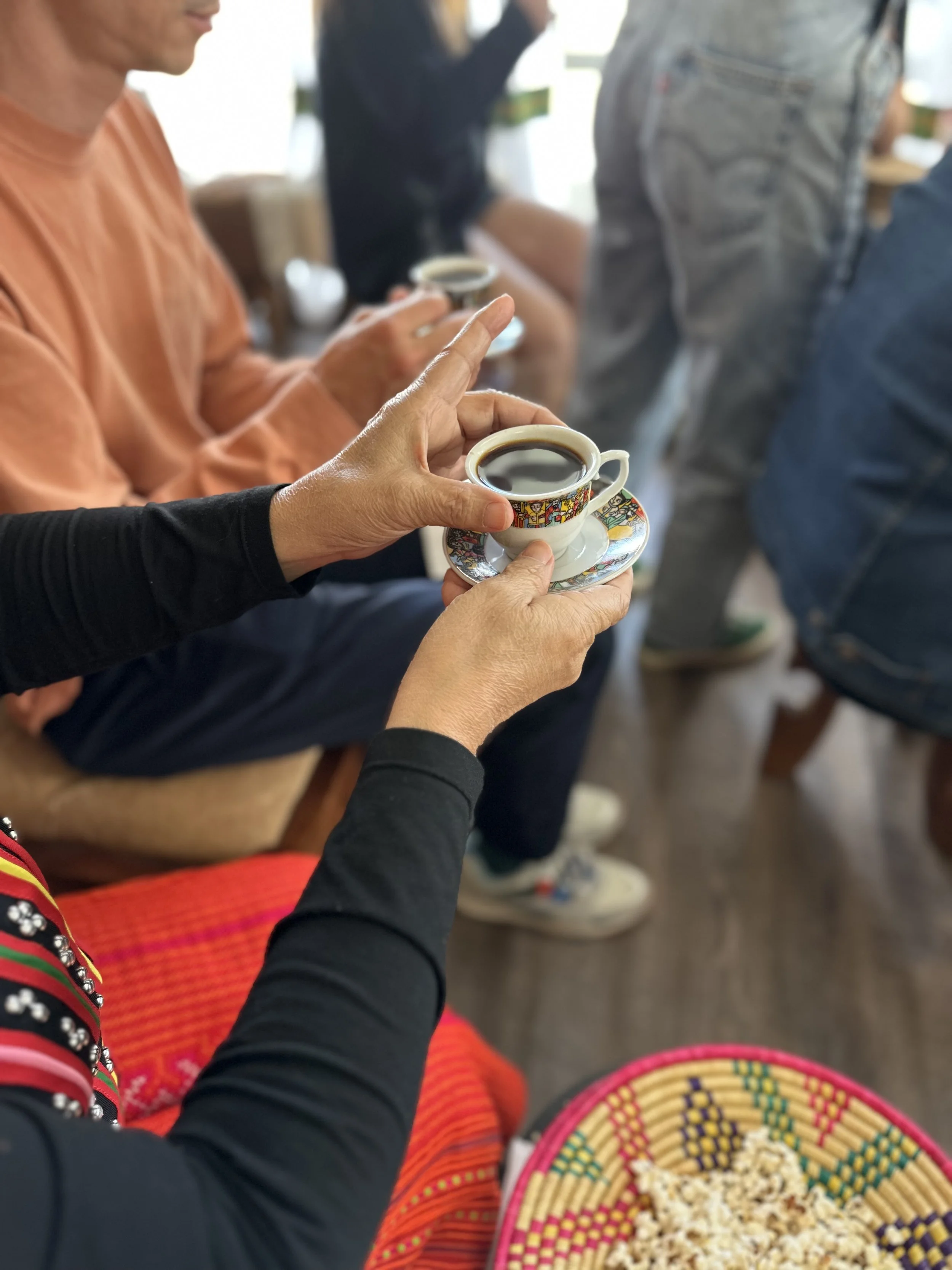 Traditional Ethiopian Coffee Ceremony Series