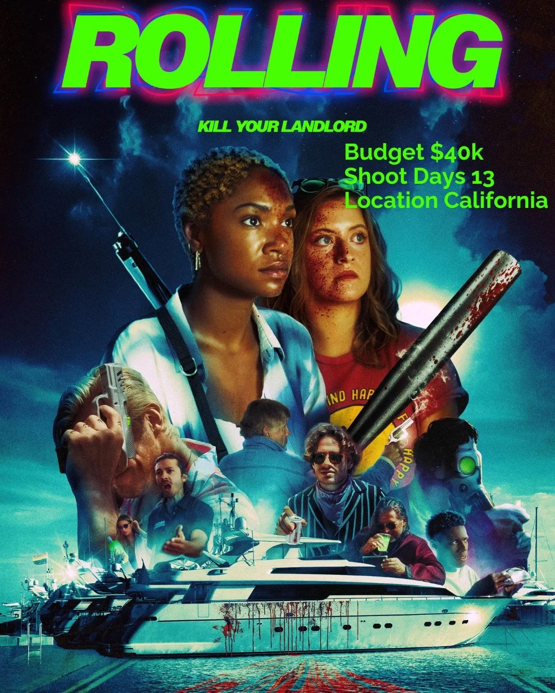 Budget $40k
Shoot Days 13
Location Los Angeles, California
Year 2023

👇for how it started
-> swipe for the facts

In this post, Robert DeBoucher (Writer/Director/Producer) took me through how he and his small, but mighty crew made &ldquo;Rolling&