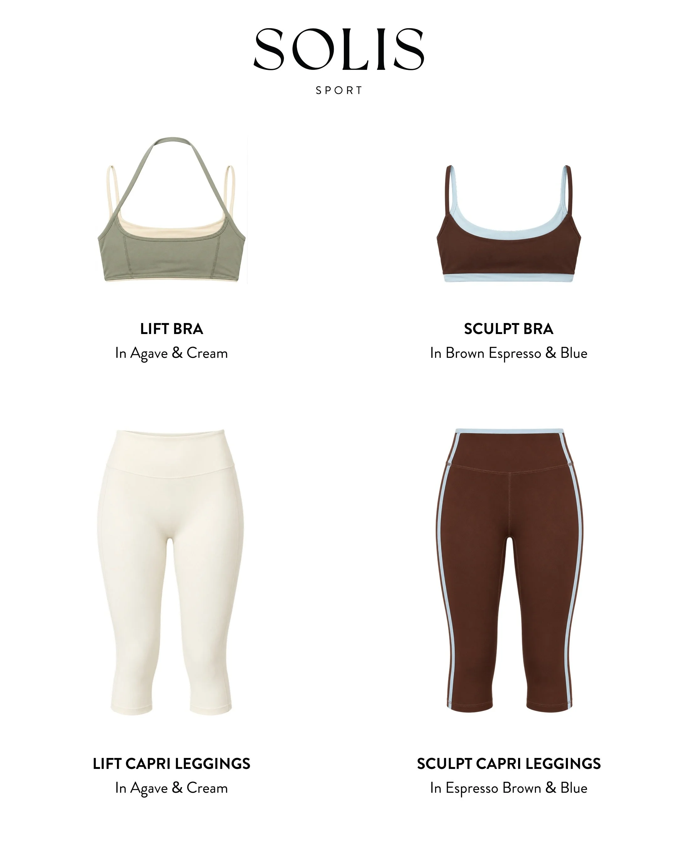 Solis Sport. It&rsquo;s official.

The Sculpt Set + Lift Set have entered the studio.
Pre-order now. Landing this November.
Limited quantities available. Move fast.