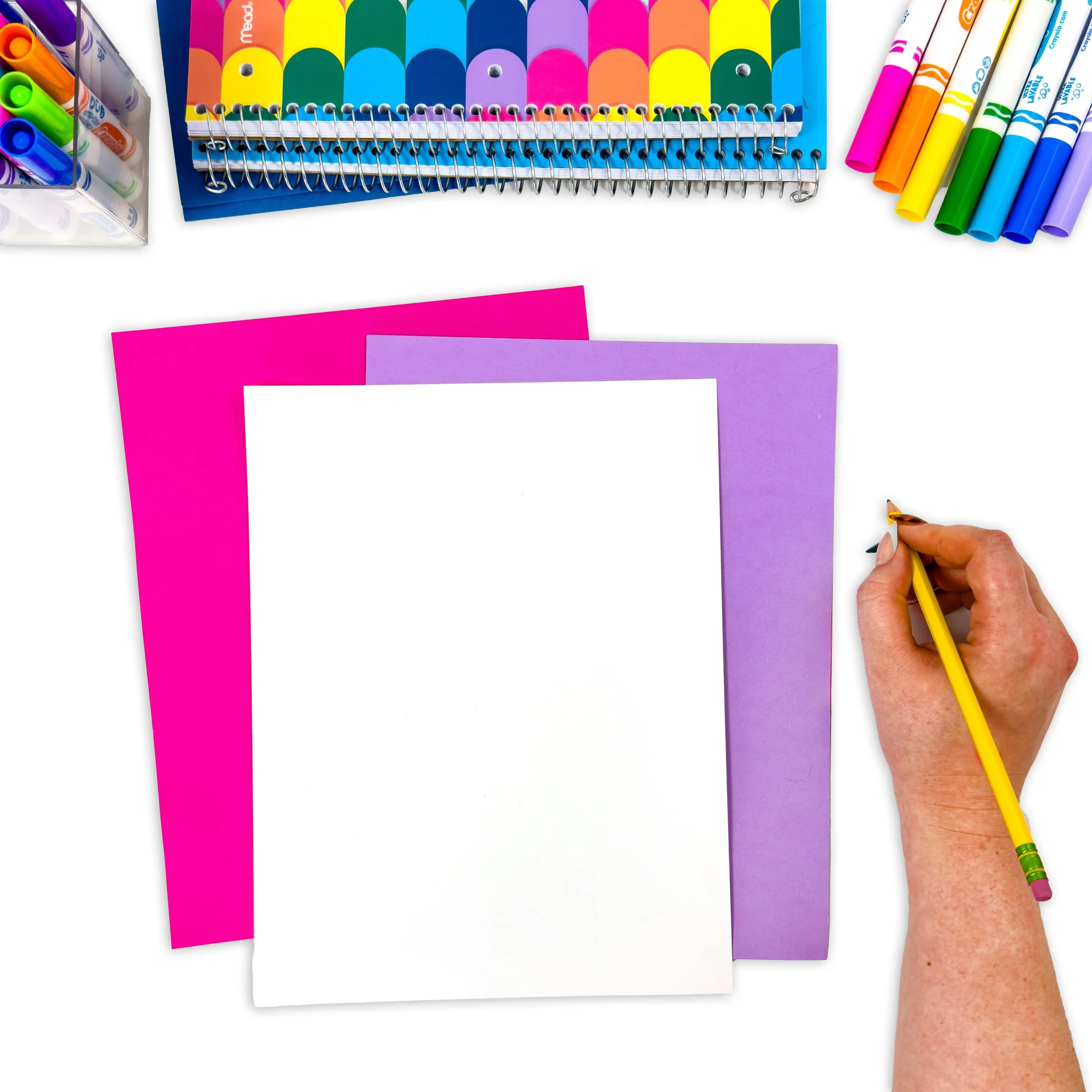 Pink & Purple Rainbow Mock-ups