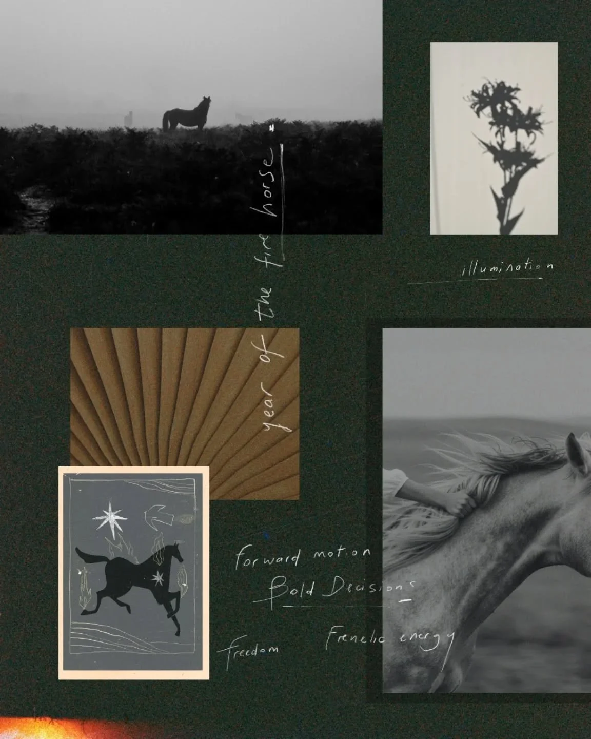 Feel this moment quietly. 

An opportunity to reflect on where you&rsquo;re choosing to place your energy this year.

Think...what is it that truly lights you up. This is a genuine moment to come back to yourself and to be honest (with yourself).

To