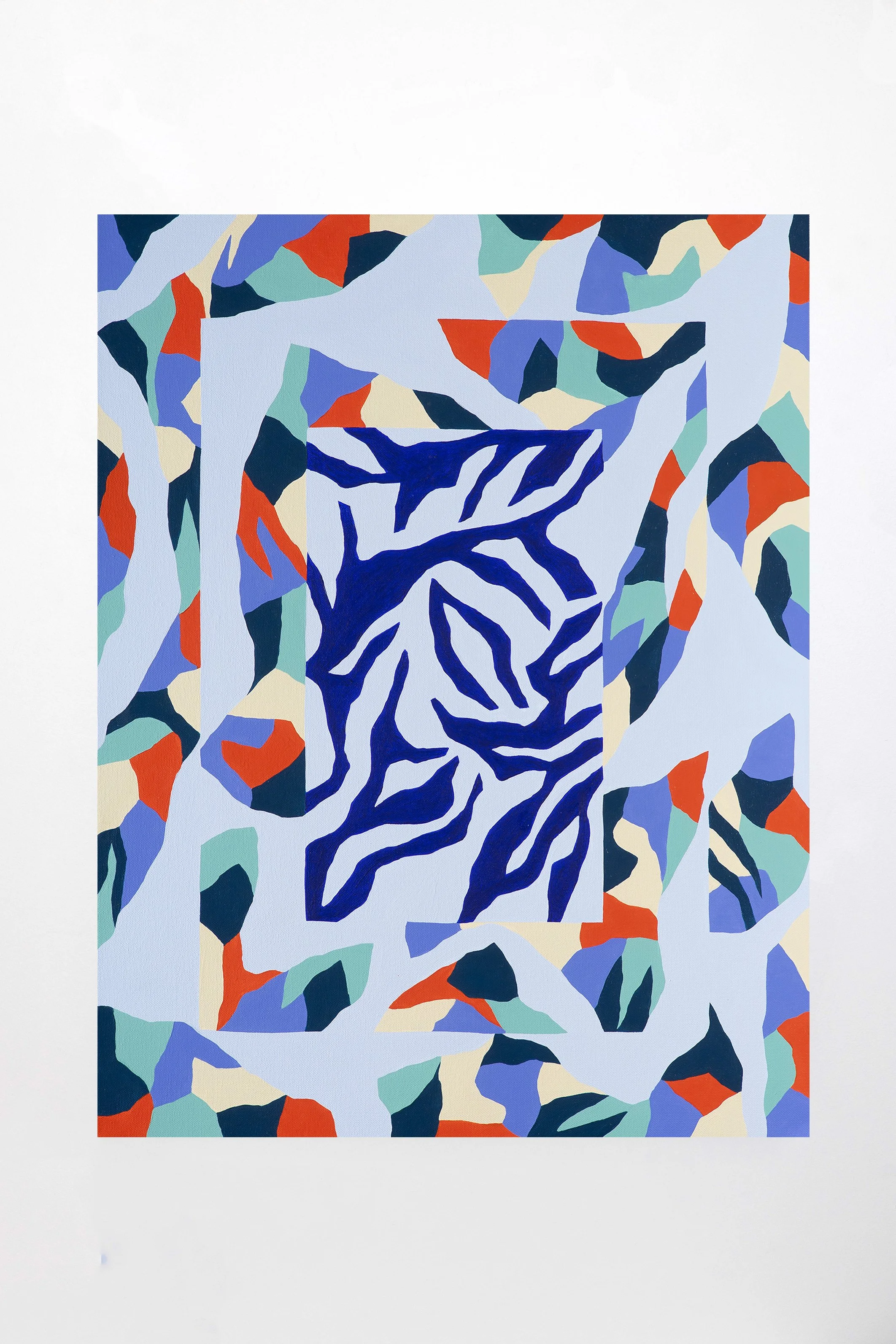 Appealing fiction. 30 x 40 inches. Acrylic on canvas.