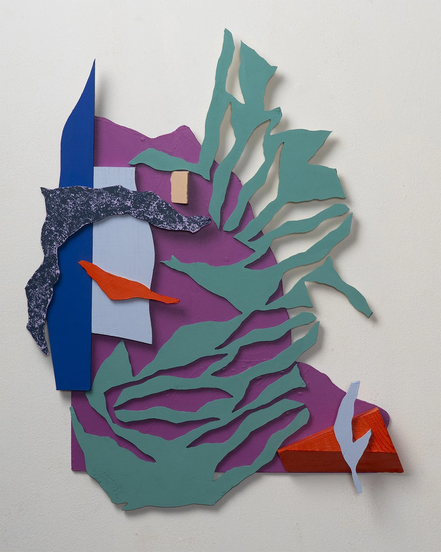 The Beginning And The End. 20 x 23.5 x 2.5 inches. Wood.