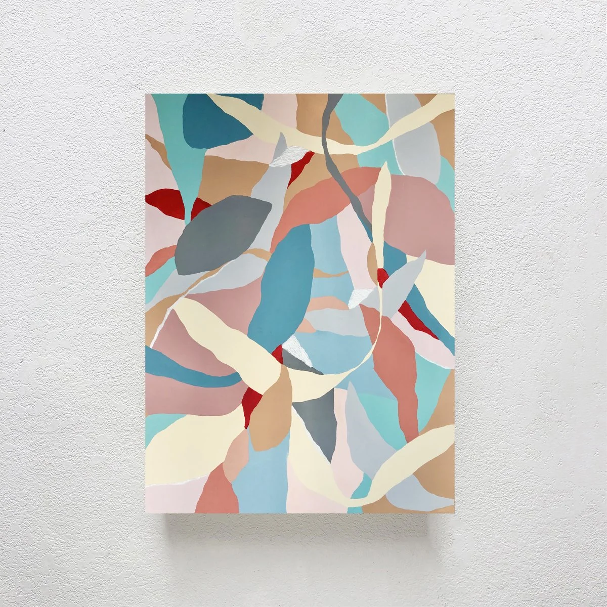 Getting to know fear.
24 x 36 inches.
Acrylic on canvas.