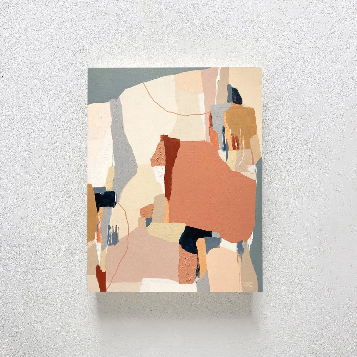 Perpetuo.
24 x 30 inches.
Acrylic on canvas.