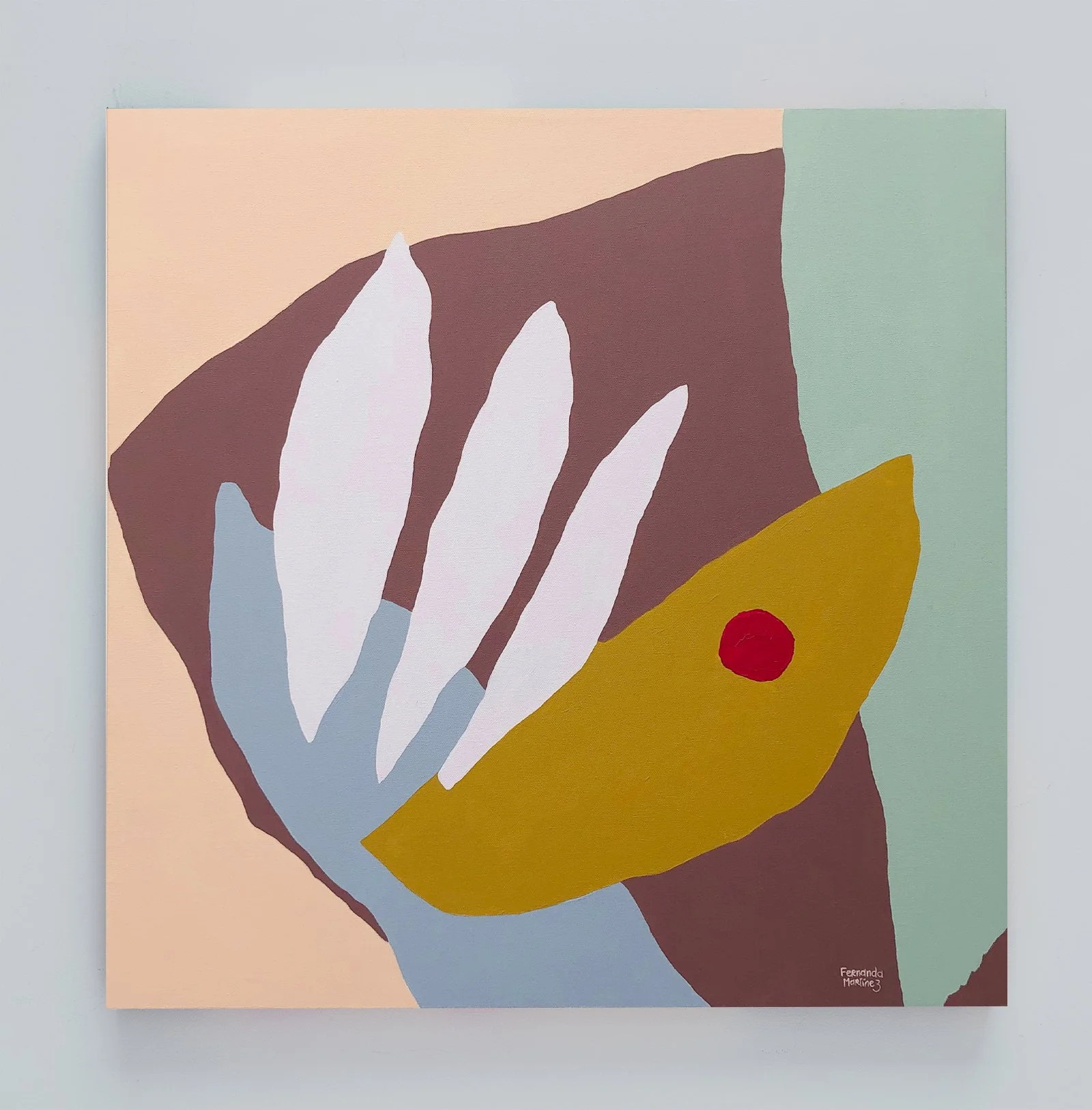 Fragility of life.
24 x 24 inches.
Acrylic on canvas.