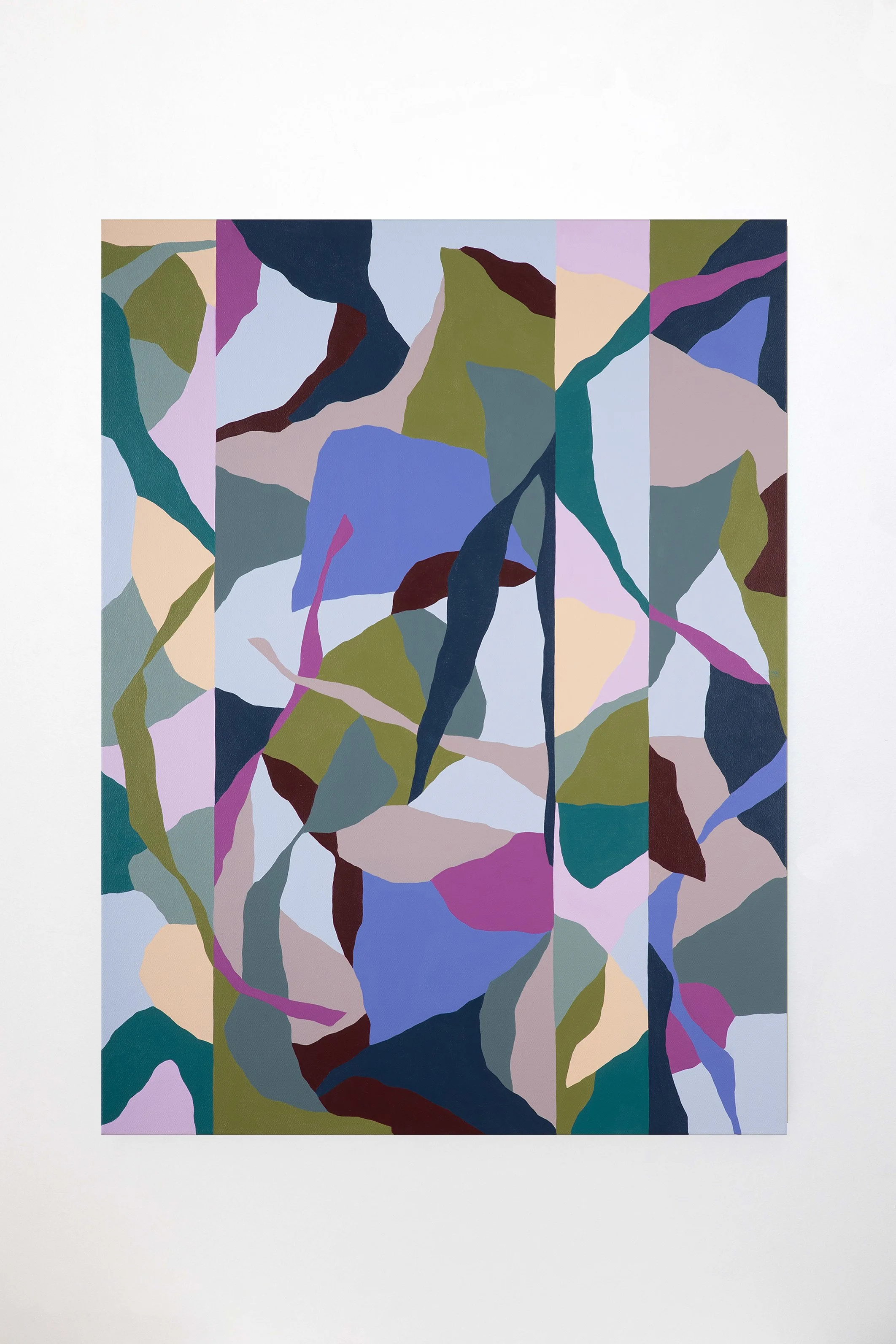 It's been a while. 30 x 40 inches. Acrylic on canvas. 